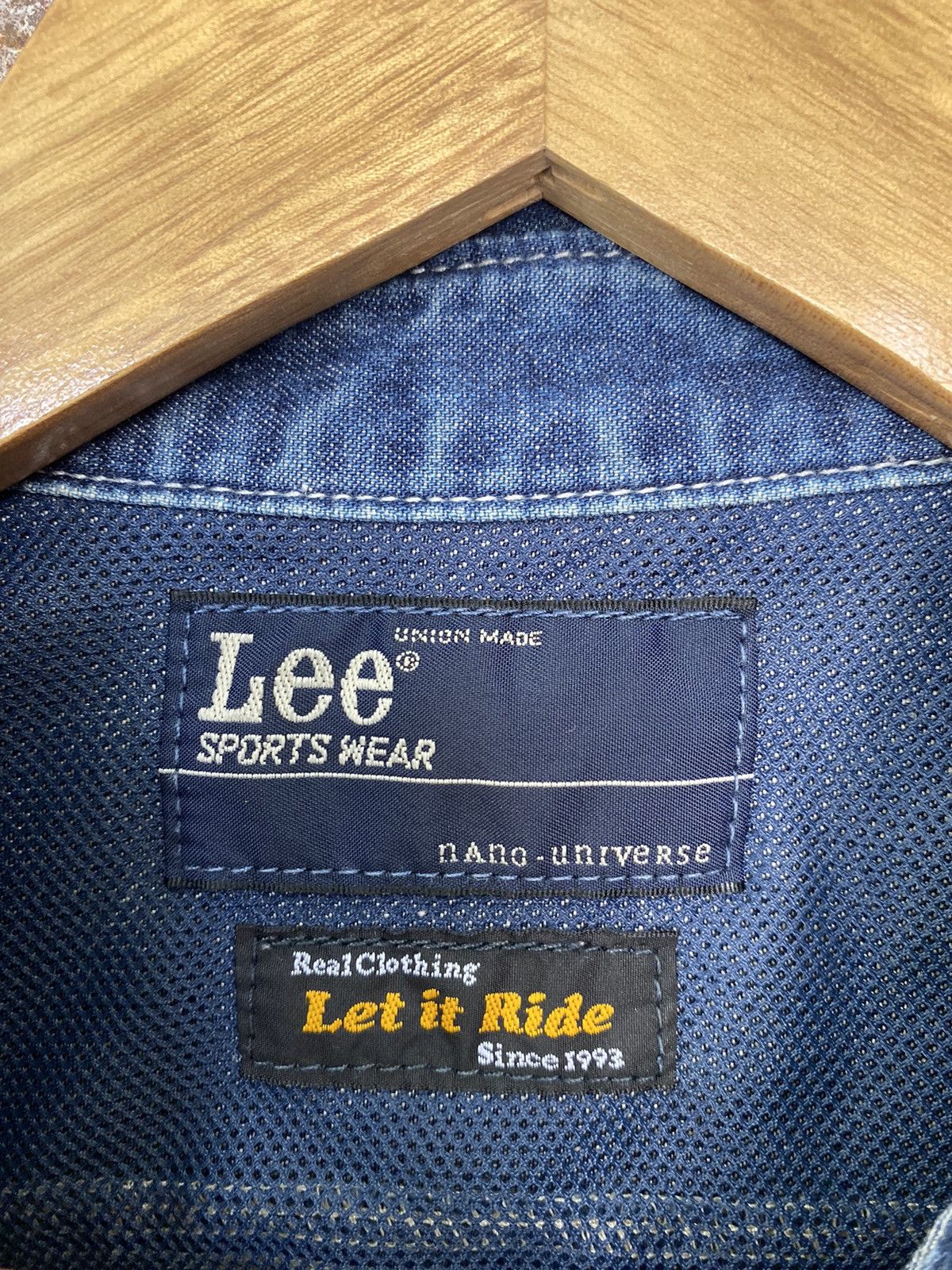 NANO universe × Number (N)ine Let is Ride X Lee X Nano Universe laser paisley print Size US S / EU 44-46 / 1 - 14 Thumbnail