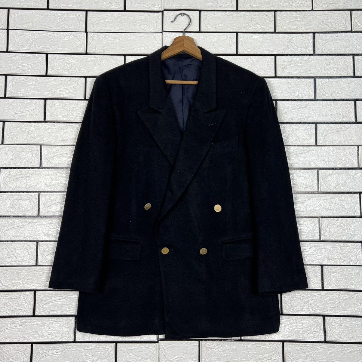 Lanvin LANVIN PARIS Double Breasted Suit Jacket Blazer #4123-C187 Size 42R - 1 Thumbnail