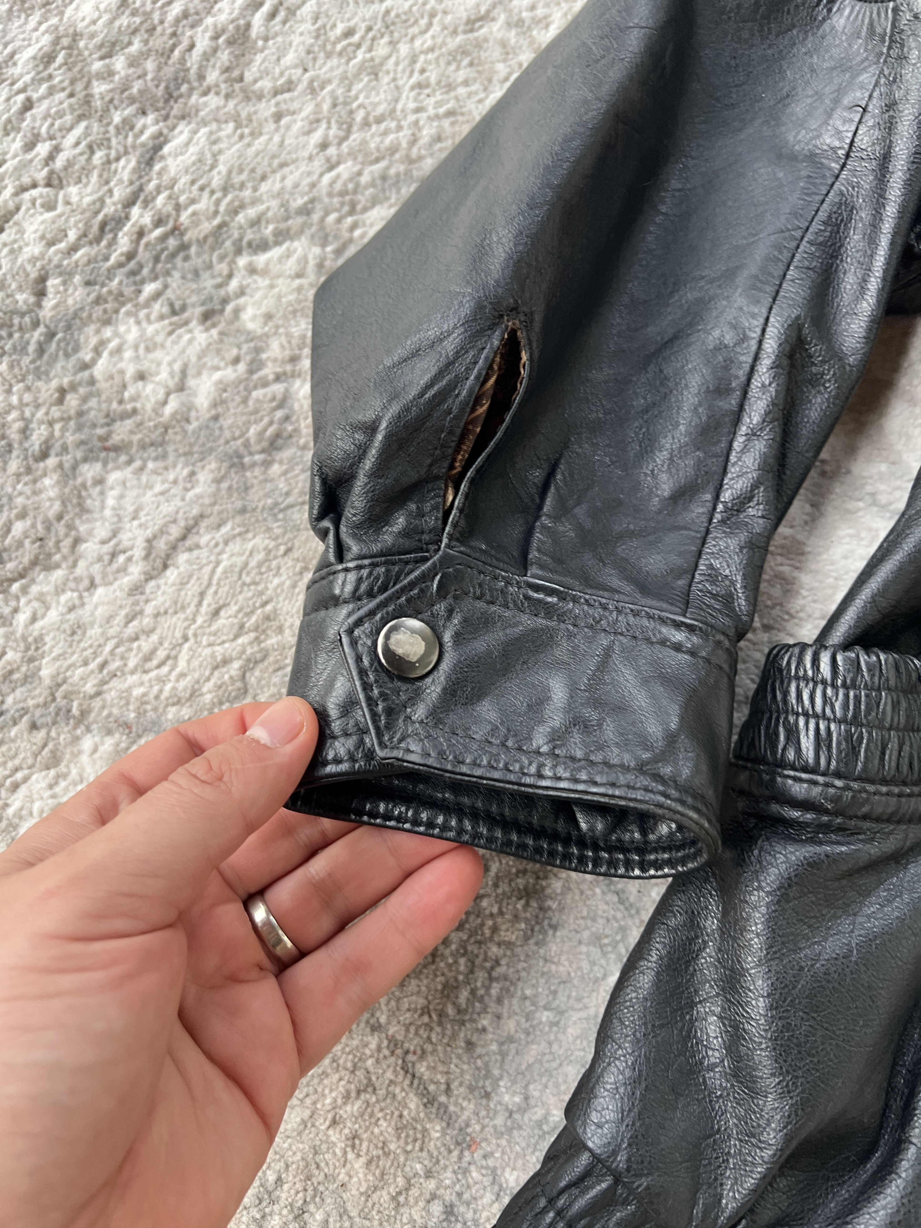 Vintage Berto Lucci Creazione Vintage Leather jacket Size US M / EU 48-50 / 2 - 11 Thumbnail
