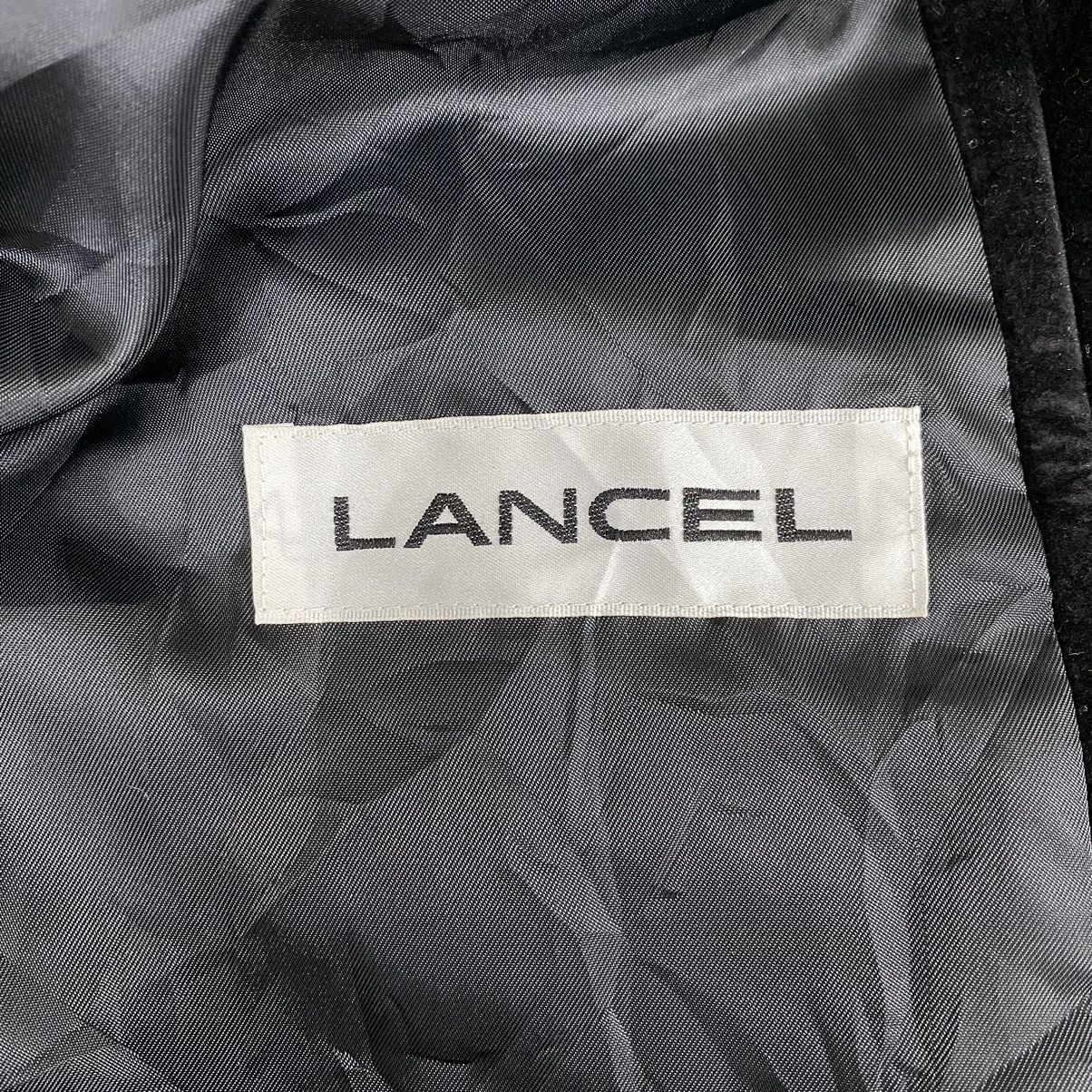 Lancel × Vintage Vintage LANCEL PARIS France Designer Suede Full Zipper Black Size US L / EU 52-54 / 3 - 5 Thumbnail