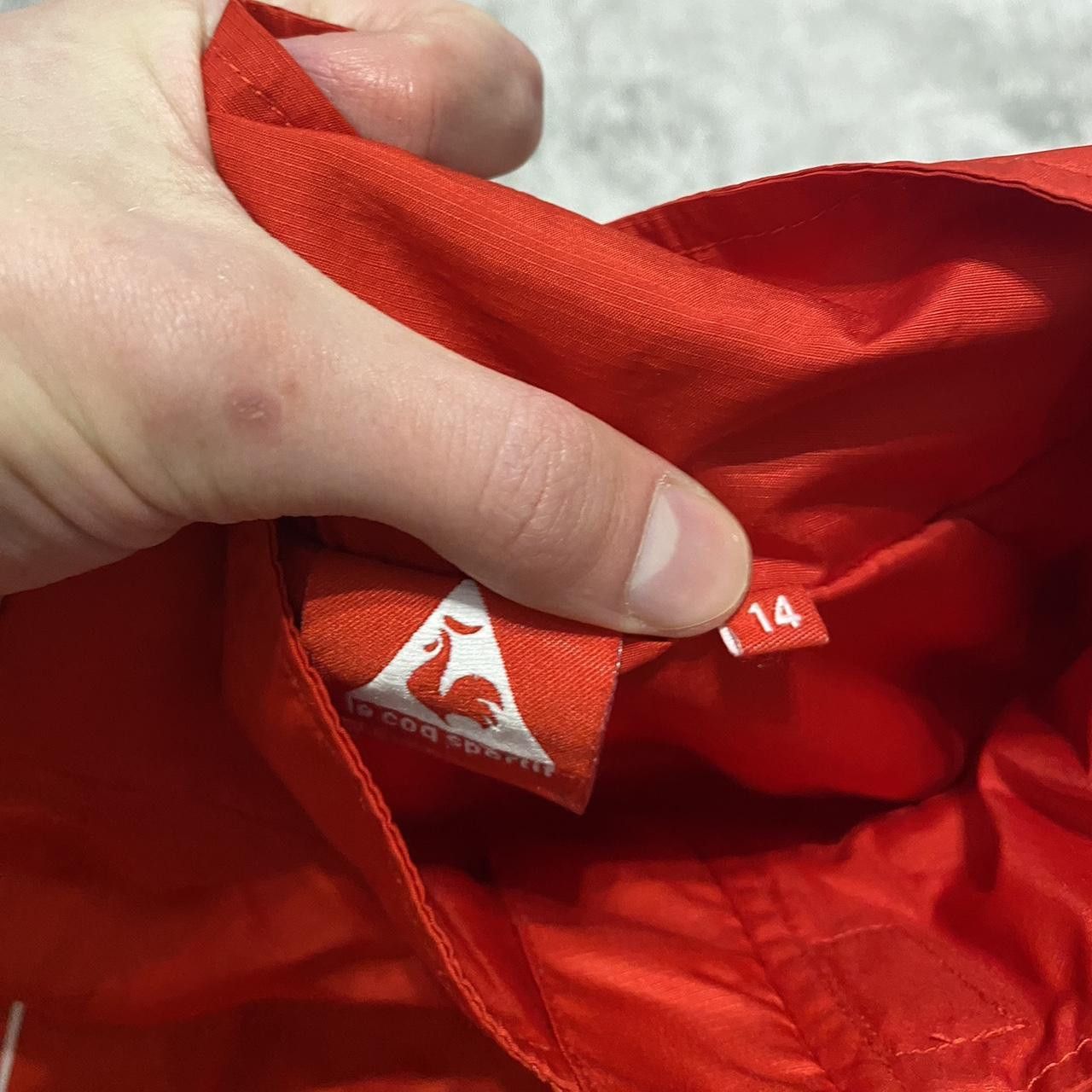 Le Coq Sportif Red and white Le Coq Sportif windbreaker jacket Size US S / EU 44-46 / 1 - 4 Thumbnail