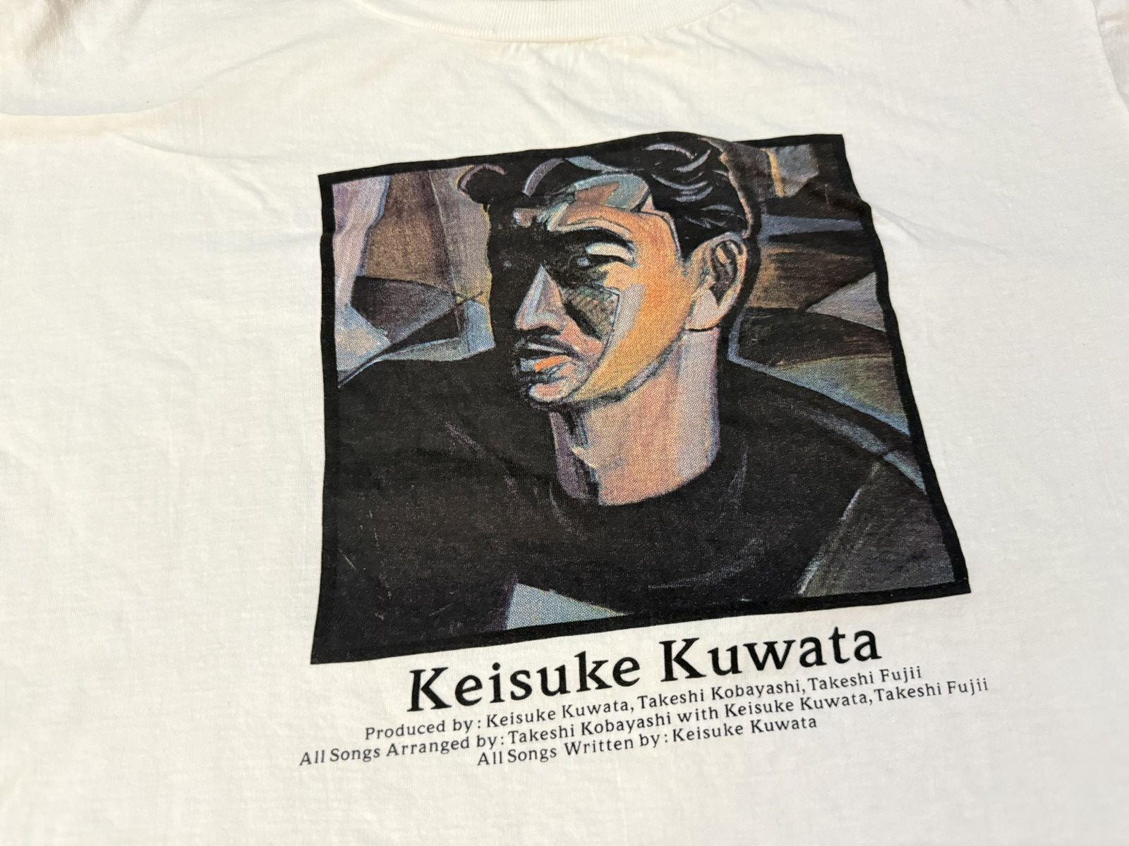 Vintage Vintage 90s Keisuke Kuwata T-Shirt Size US M / EU 48-50 / 2 - 3 Thumbnail
