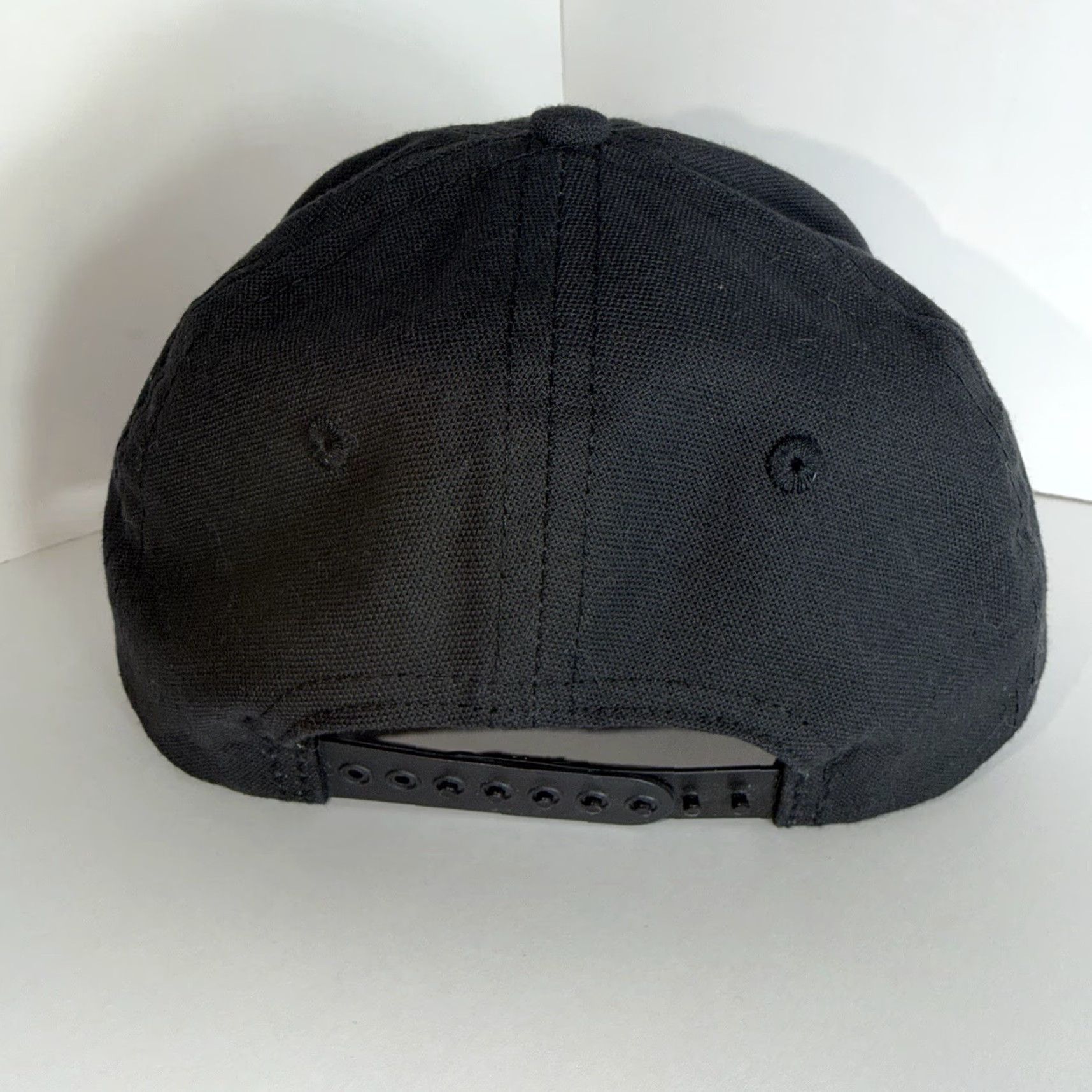 Logo 7 1620 Workwear Hat Men Black SnapBack Embroidered Logo Adult One Size Adjustable Breathable Canvas Cotton Multicolor Workwear 90s Theme Mens Size ONE SIZE - 4 Thumbnail