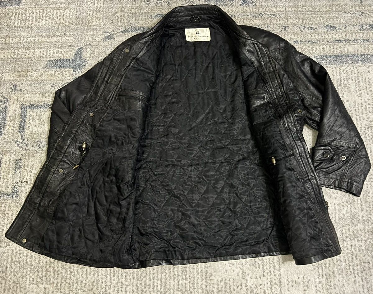 Pierre Balmain Vintage Pierre Balmain leather jacket Size US M / EU 48-50 / 2 - 3 Thumbnail