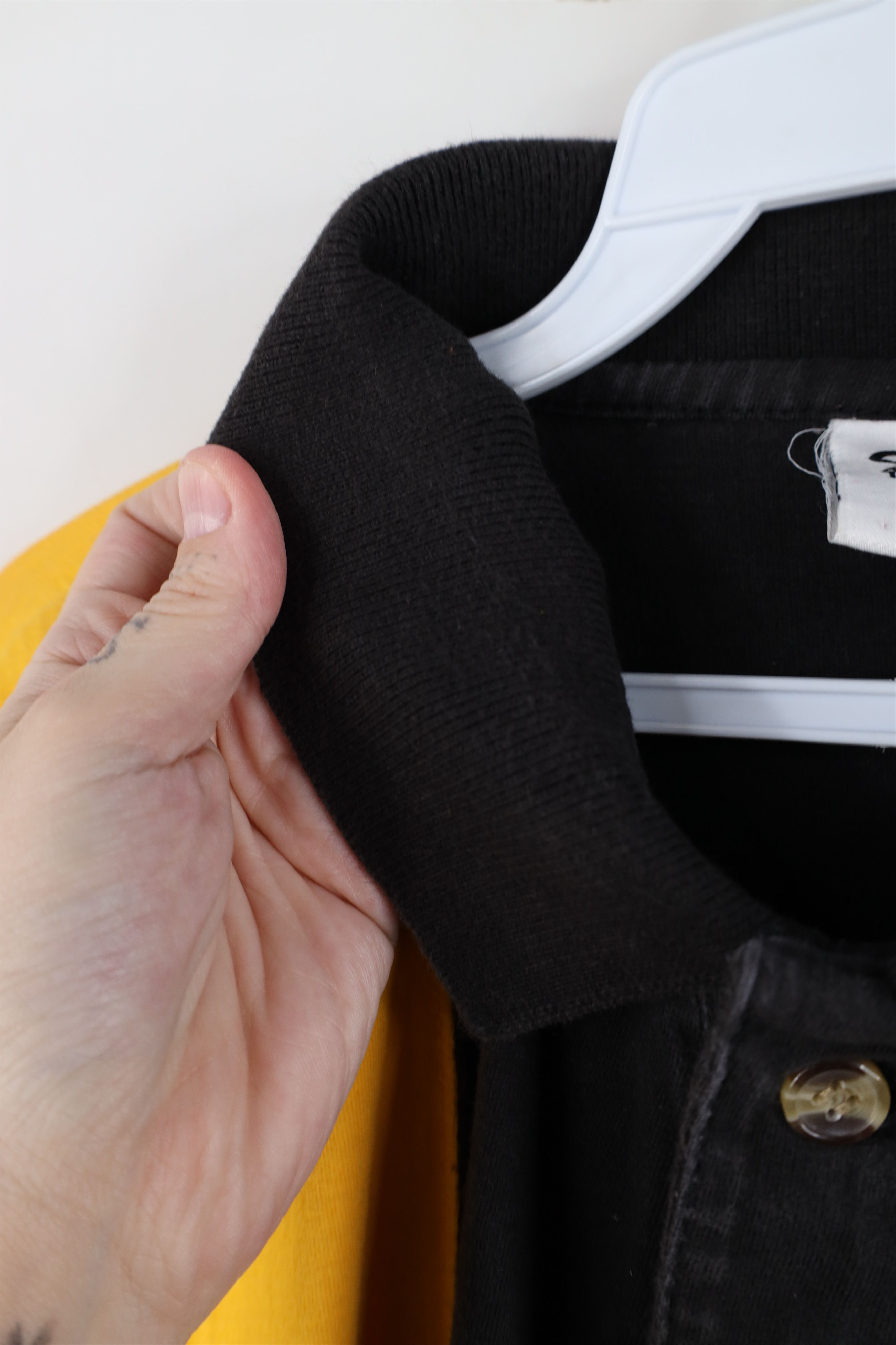 Vintage Vintage 90s Steelers Football Long Sleeve Rugby Polo Shirt Size US L / EU 52-54 / 3 - 10 Thumbnail