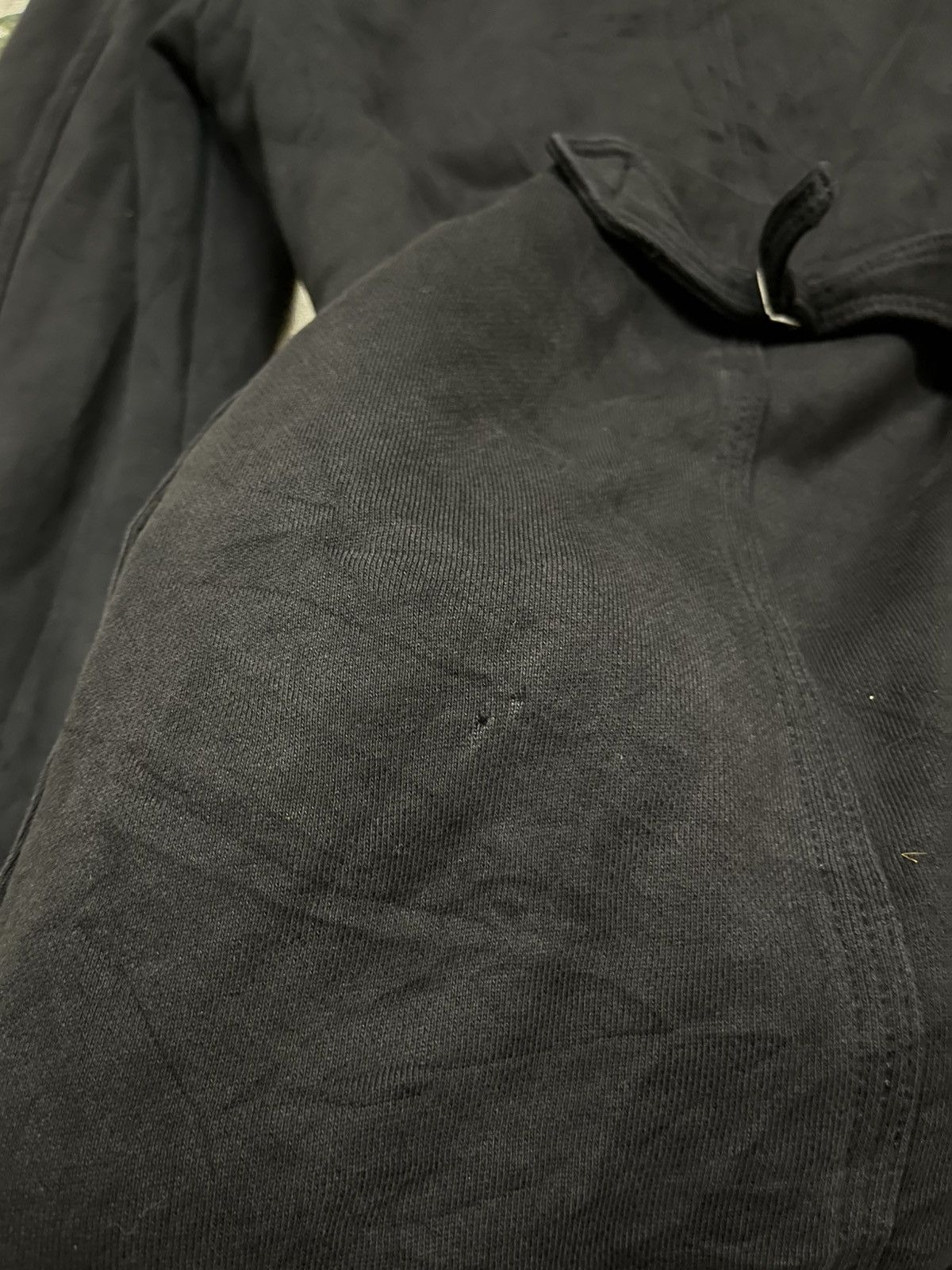 Diesel 2000s DIESEL MINK FUR FLEECE LINEN BUTTON UP JACKET Size US XXS / EU 40 - 16 Thumbnail