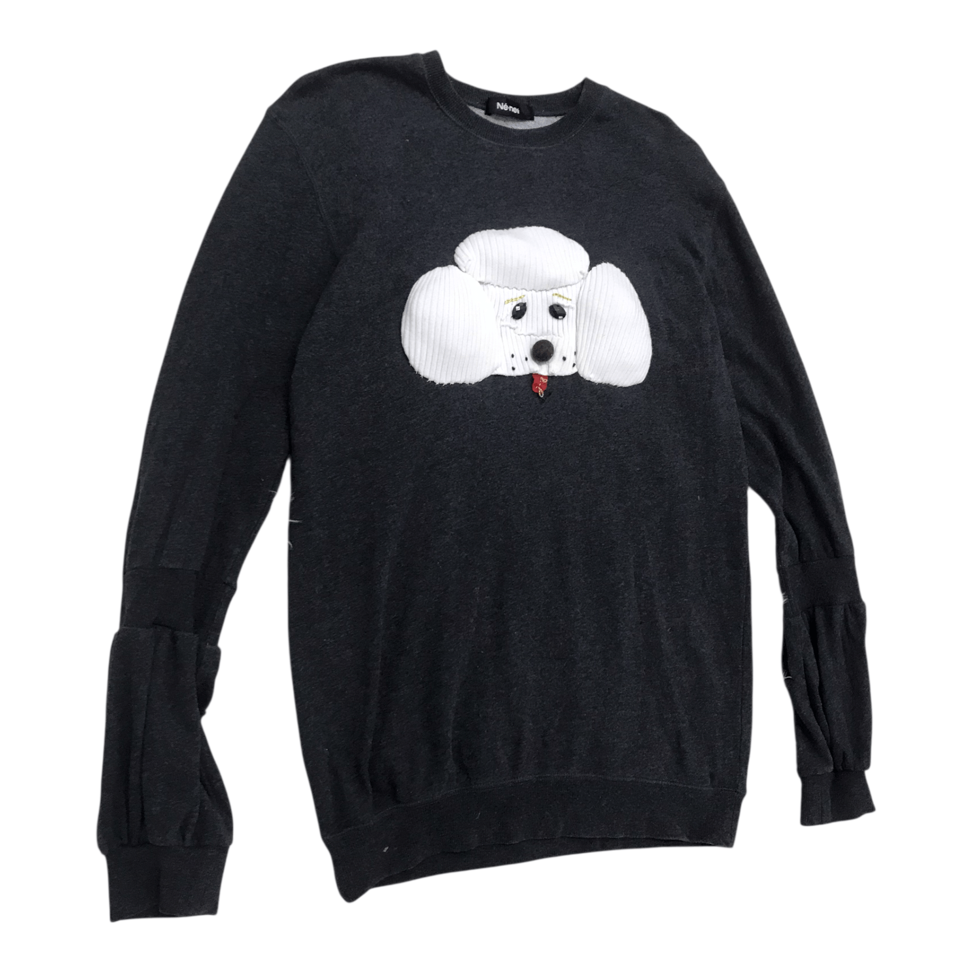 Ne-Net Ne-net Logo Dog Long Sleeve Size M / US 6-8 / IT 42-44 - 2 Thumbnail