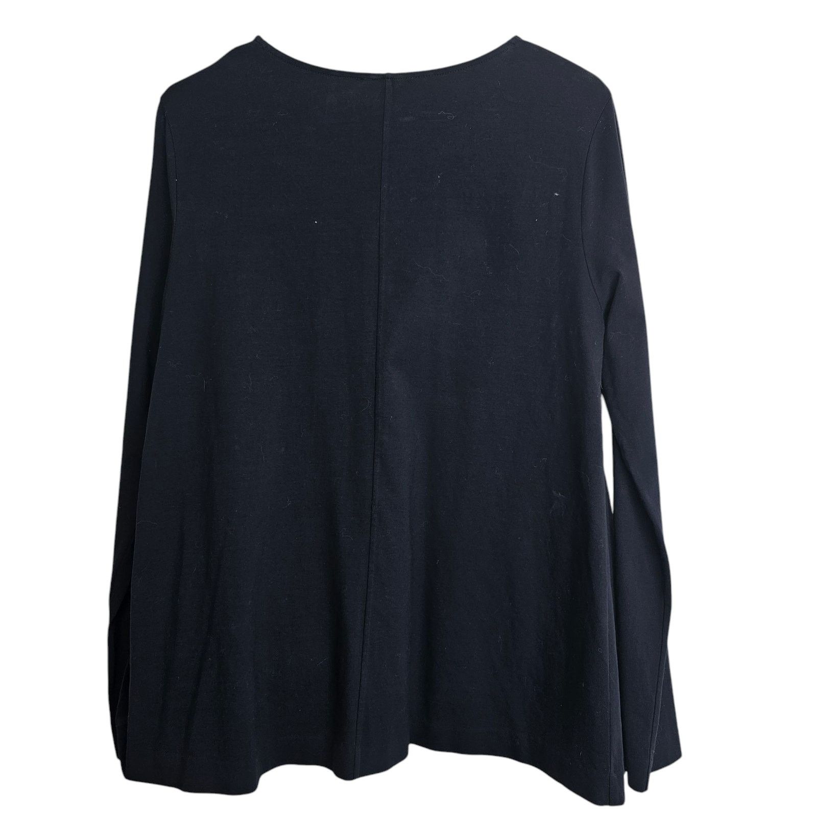 Cos COS Womens Pullover Blouse Patch Pockets Sz M Lagenlook Corp Size M / US 6-8 / IT 42-44 - 8 Thumbnail