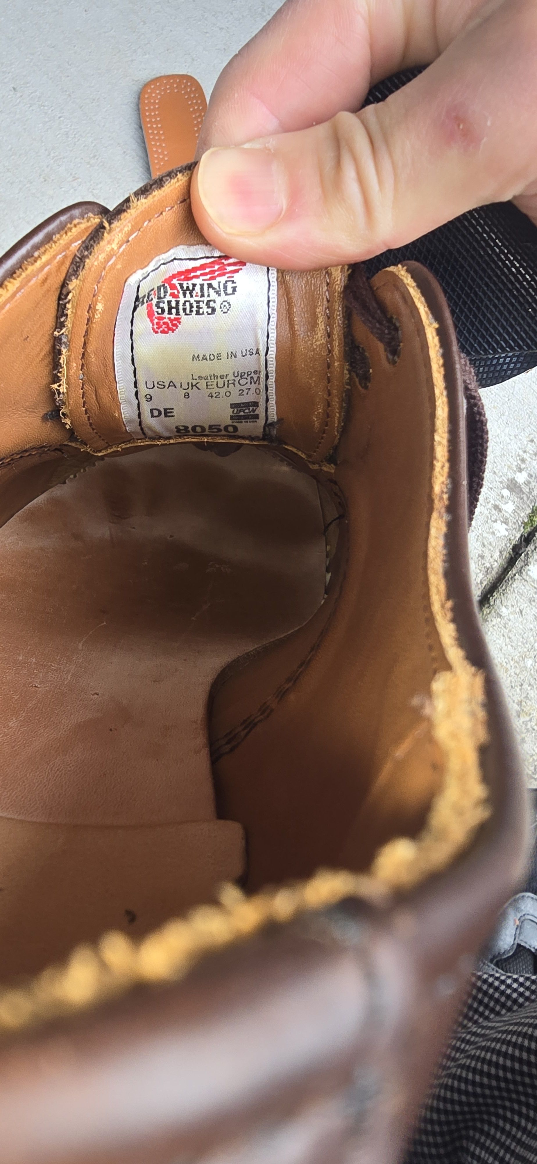 Red Wing Red Wing Men’s 8050 Foreman size 9 D US Size US 9 / EU 42 - 7 Thumbnail