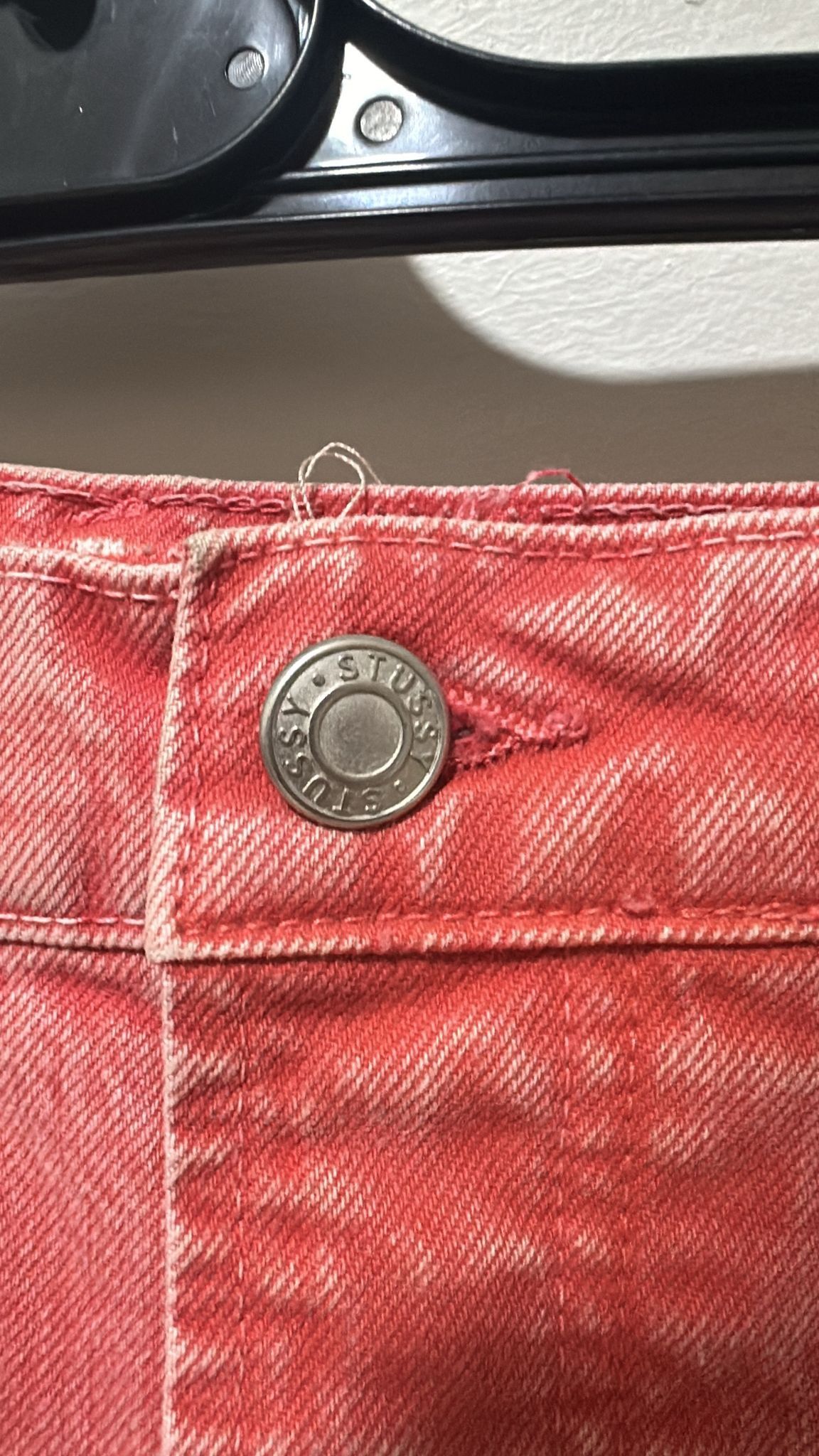 Stussy Stussy Big Ol Jean Faded Red Size 32 Size US 32 / EU 48 - 4 Thumbnail