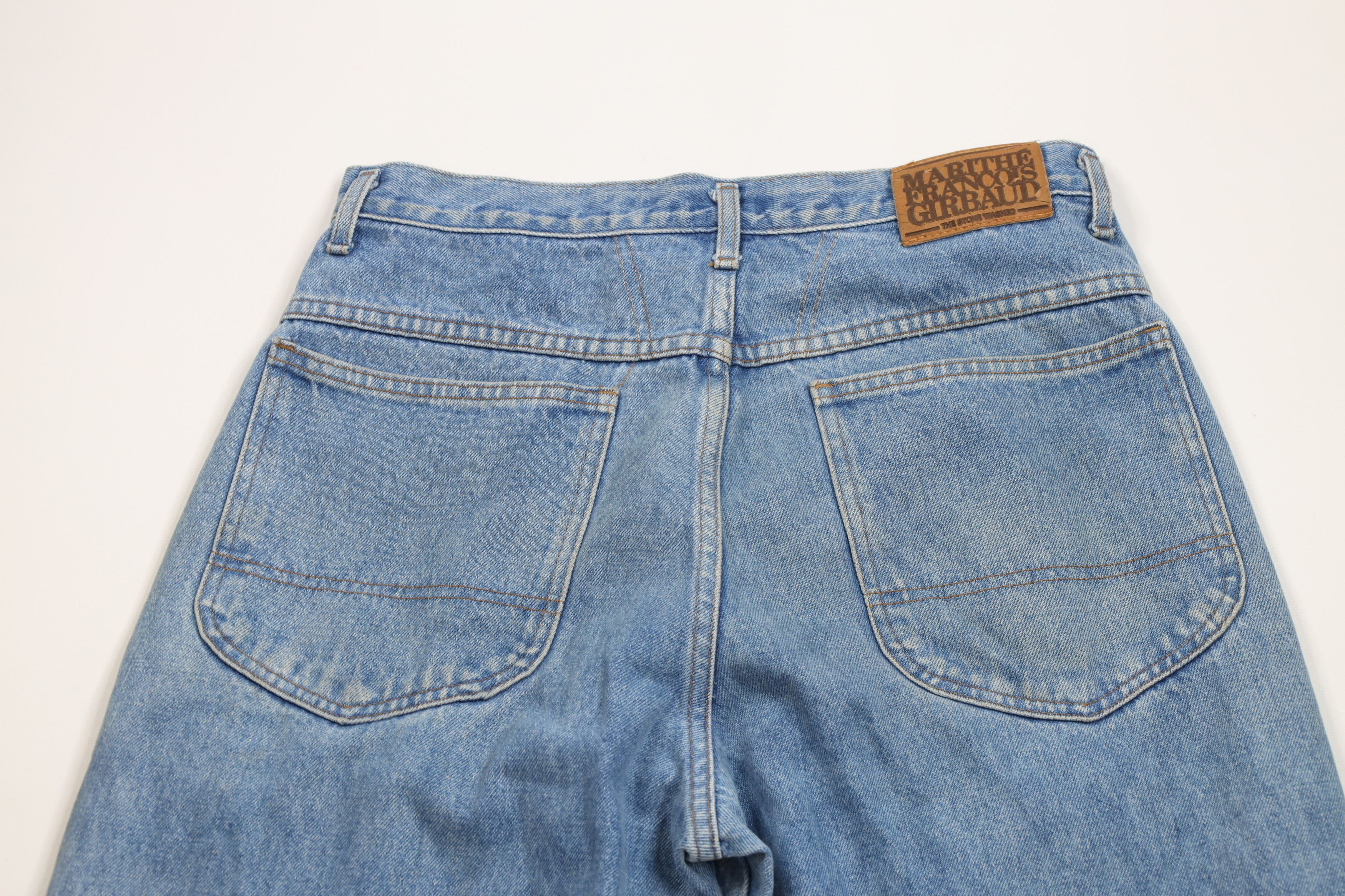 Marithe + Francois Girbaud × Vintage Vintage 90s Marithe Francois Girbaud Leg Jeans Blue USA Size US 30 / EU 46 - 11 Thumbnail
