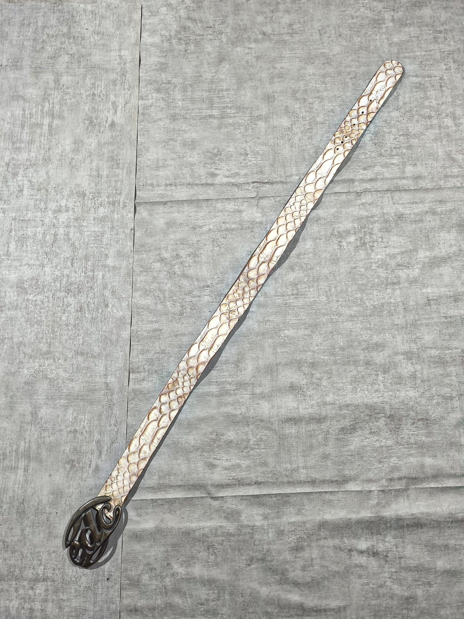 Other VINTAGE EDC LEATHER BELT GRUNGE MISS SIXTY DIESEL Size ONE SIZE - 3 Thumbnail