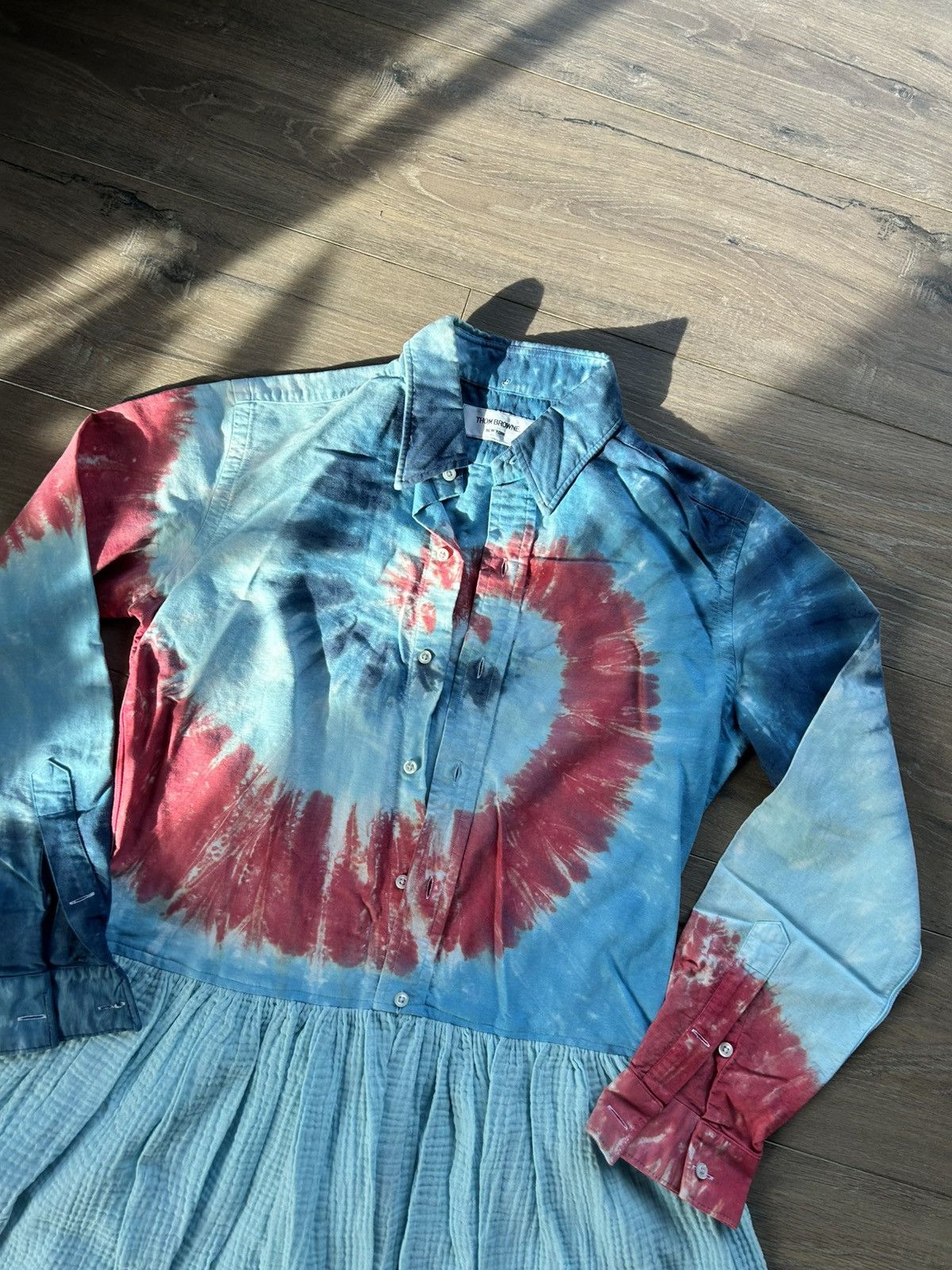 Thom Browne Thom Browne tie dye maxi dress summer S-M Size S / US 4 / IT 40 - 2 Thumbnail
