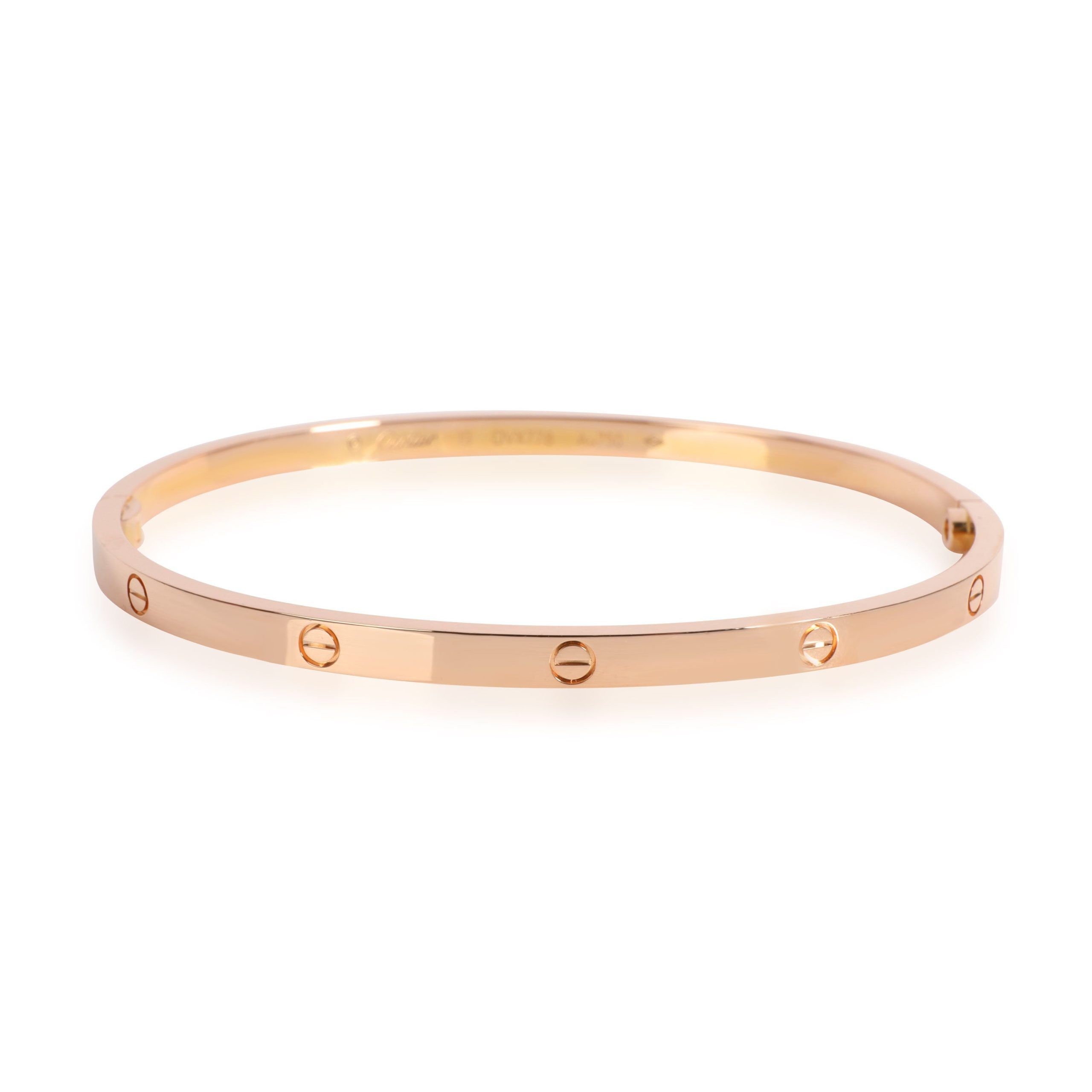 image of Cartier Love Bracelet In 18K Pink Gold Sm, Women's