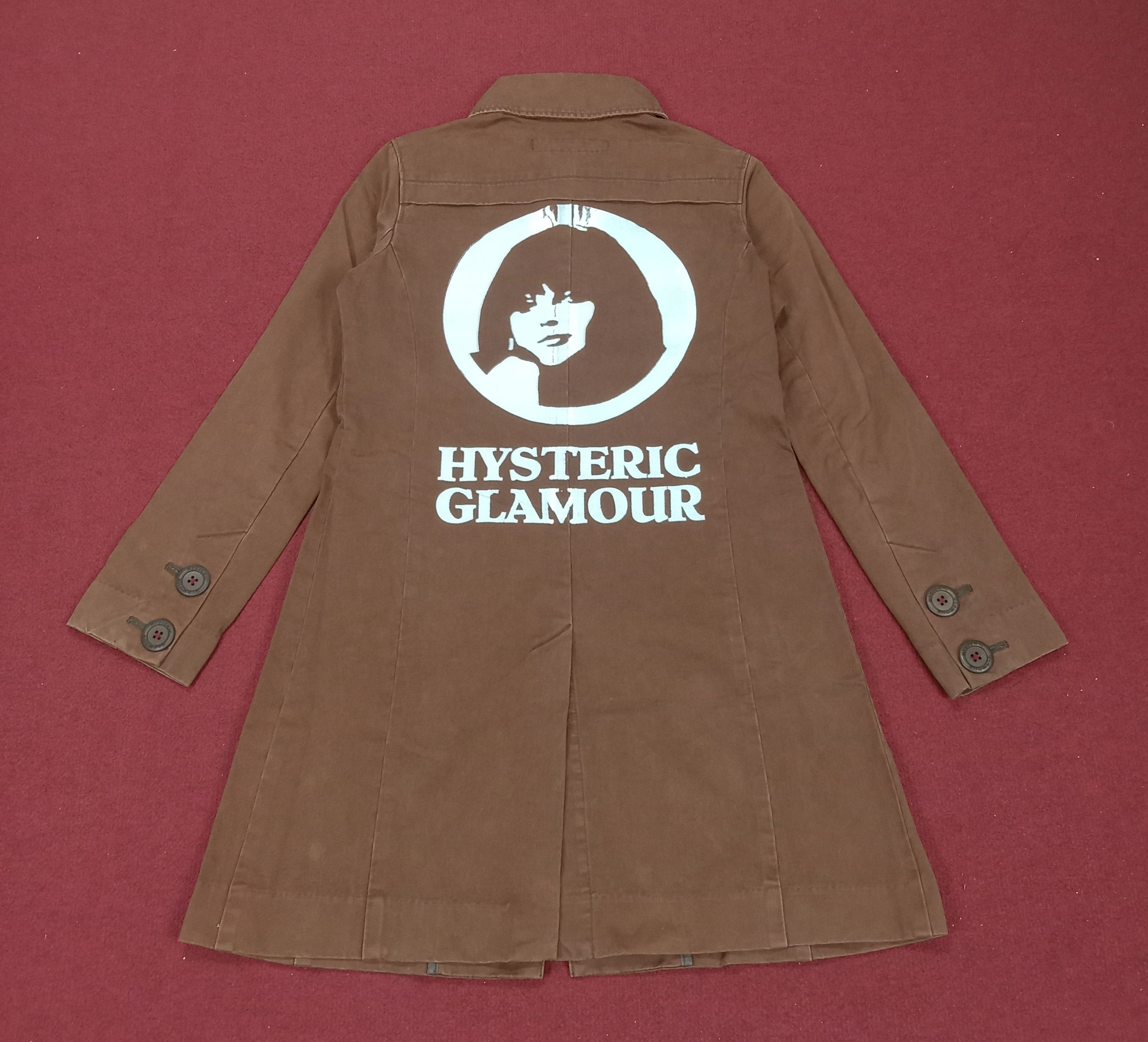 Hysteric Glamour × Japanese Brand × Vintage Hysteric Glamour Japanese Brand Custom Art Long Jacket Size XS / US 0-2 / IT 36-38 - 1 Thumbnail