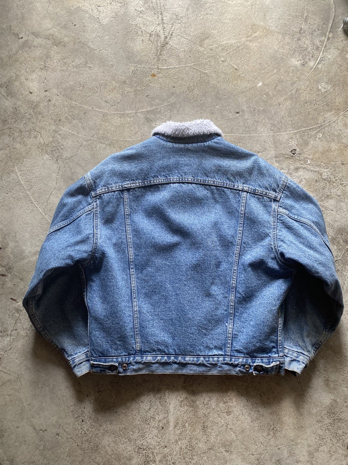 Levi's Vintage Clothing 1991 Vintage Levi’s track Jacket sherpa lined Size US M / EU 48-50 / 2 - 11 Thumbnail