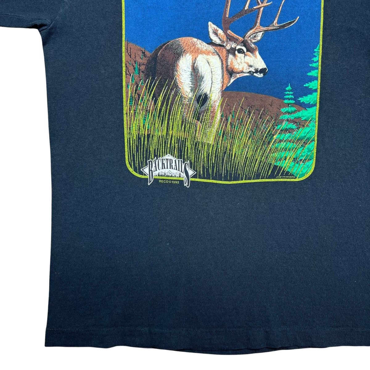 Other Vintage 1992 Buck Deer Back Trails Nature Graphic T-Shirt Size US M / EU 48-50 / 2 - 8 Thumbnail