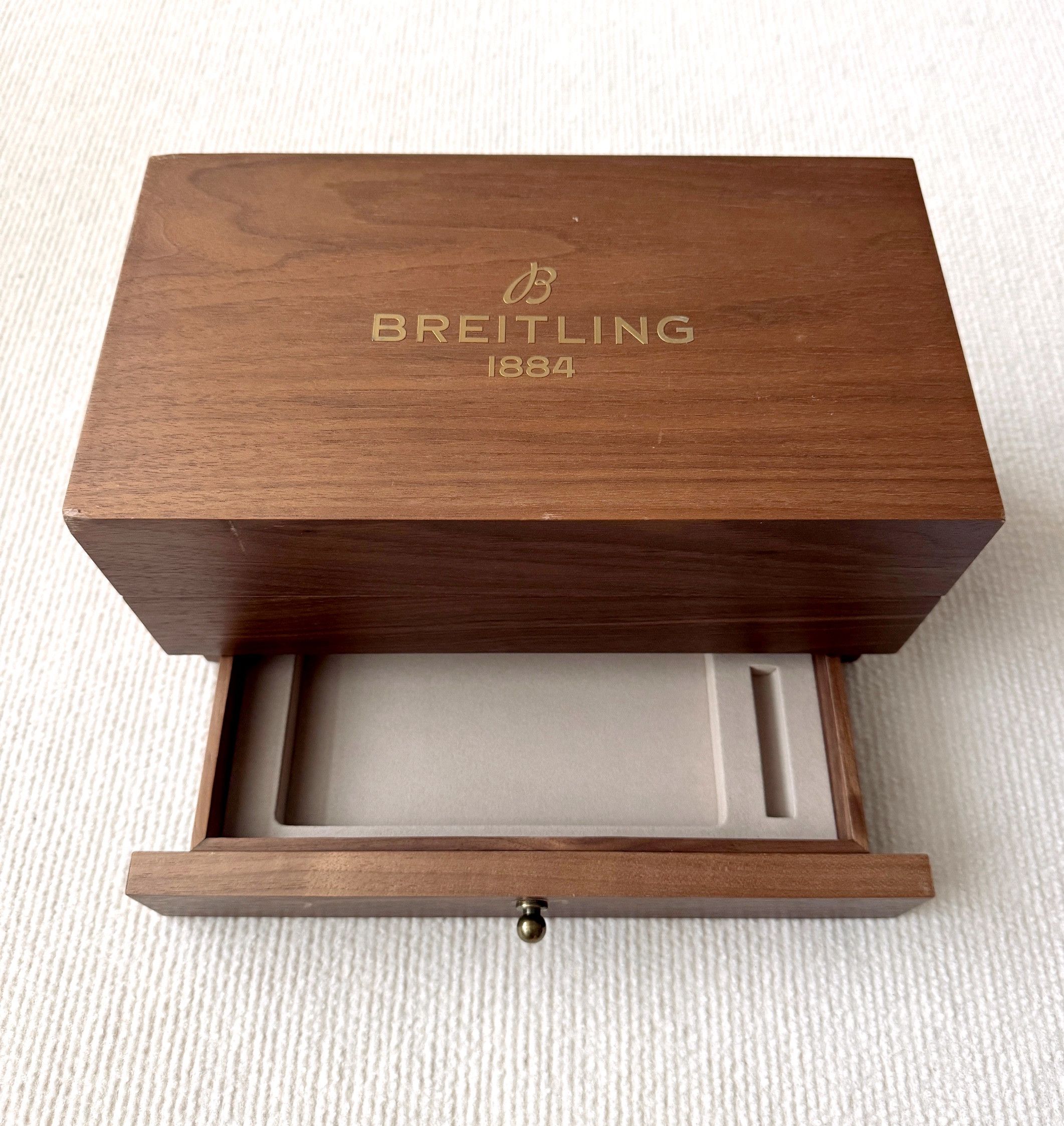 Breitling Breitling Limited Anniversary Wooden Watch Jewelry Box Size ONE SIZE - 1 Thumbnail