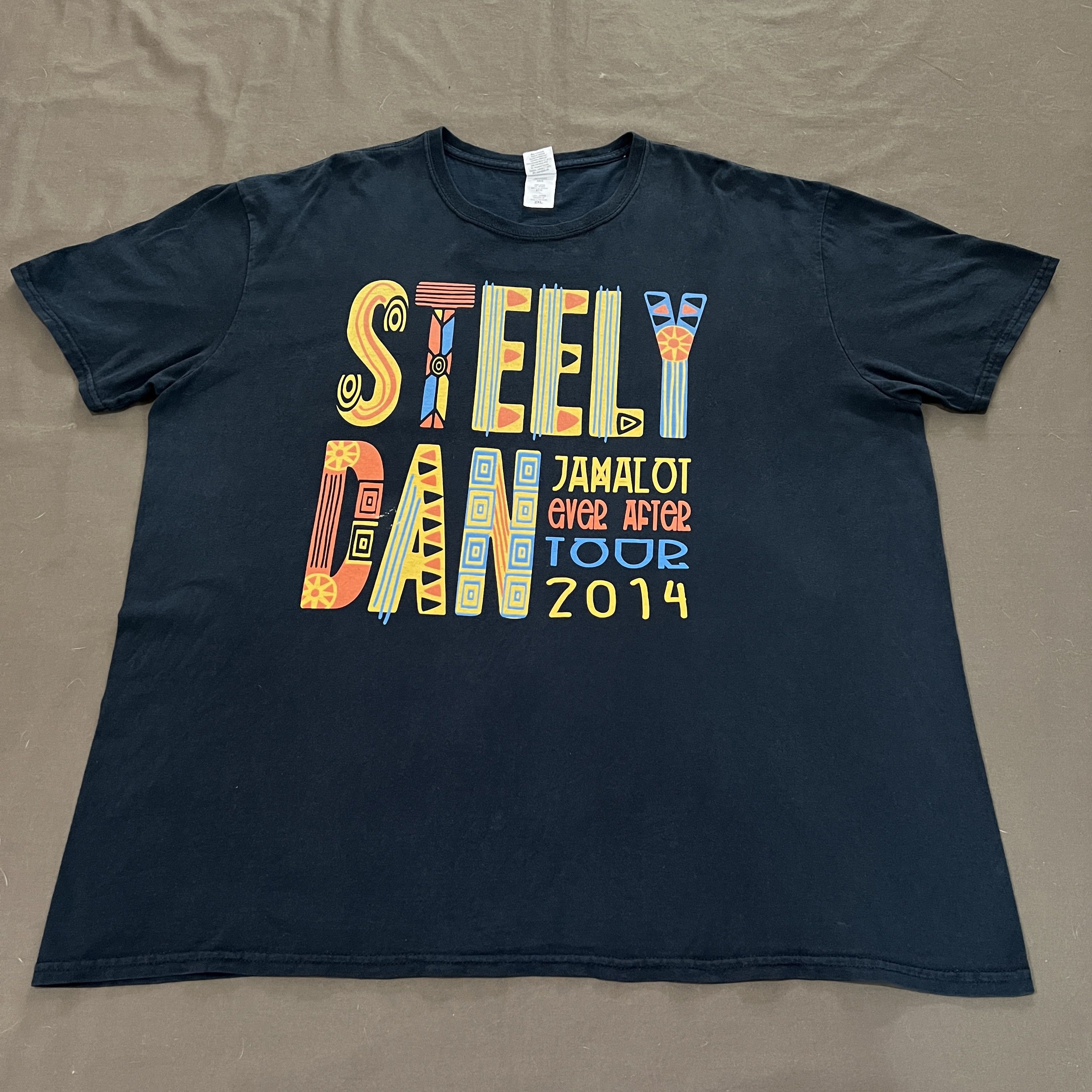 Band Tees 2014 Steely Dan Jamalot Promo Tour Tee 2XL Size US XXL / EU 58 / 5 - 2 Thumbnail