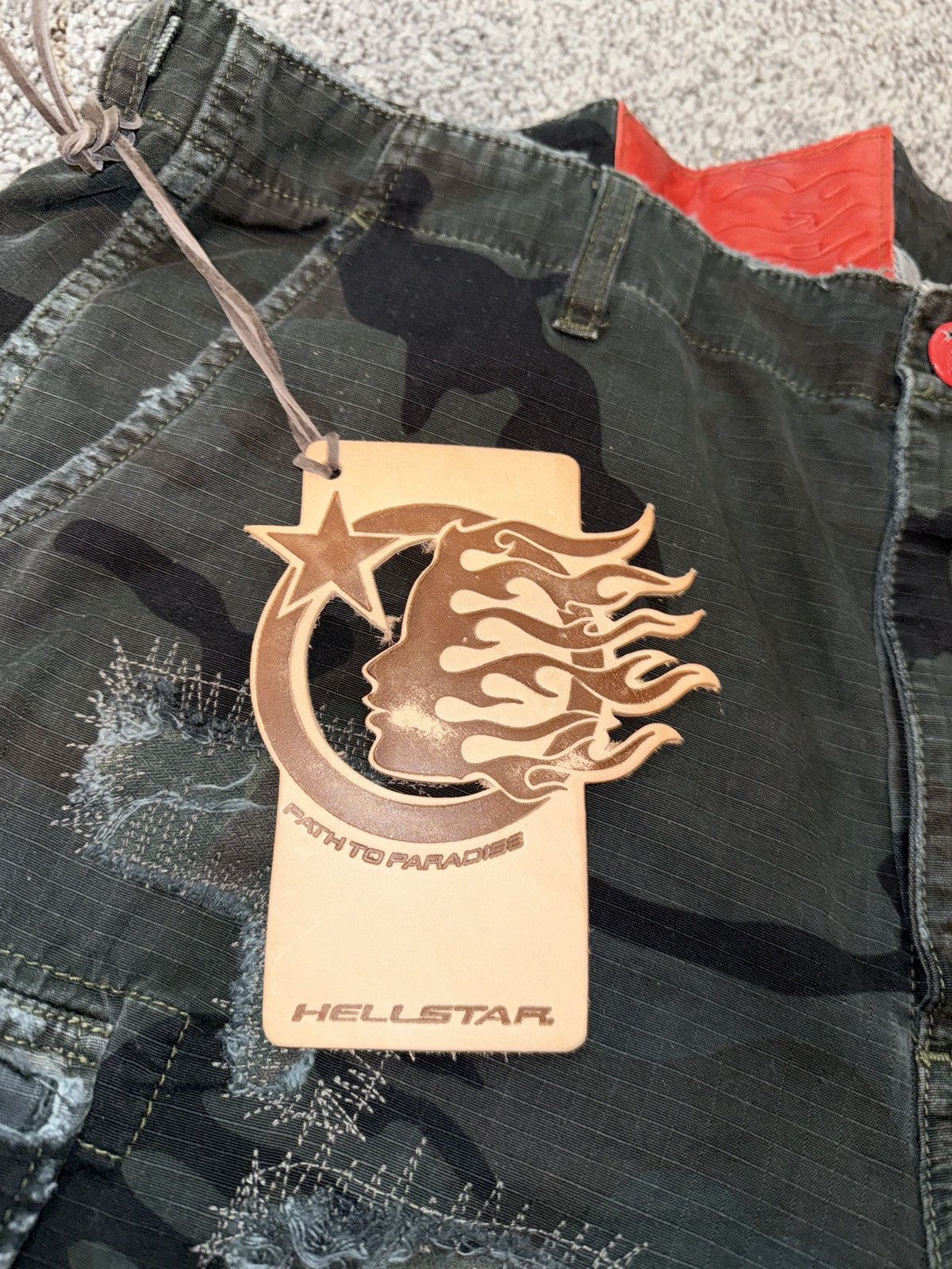 HELLSTAR Hellstar - Cargo Shorts - size Medium - Very rare Size US 33 - 5 Thumbnail
