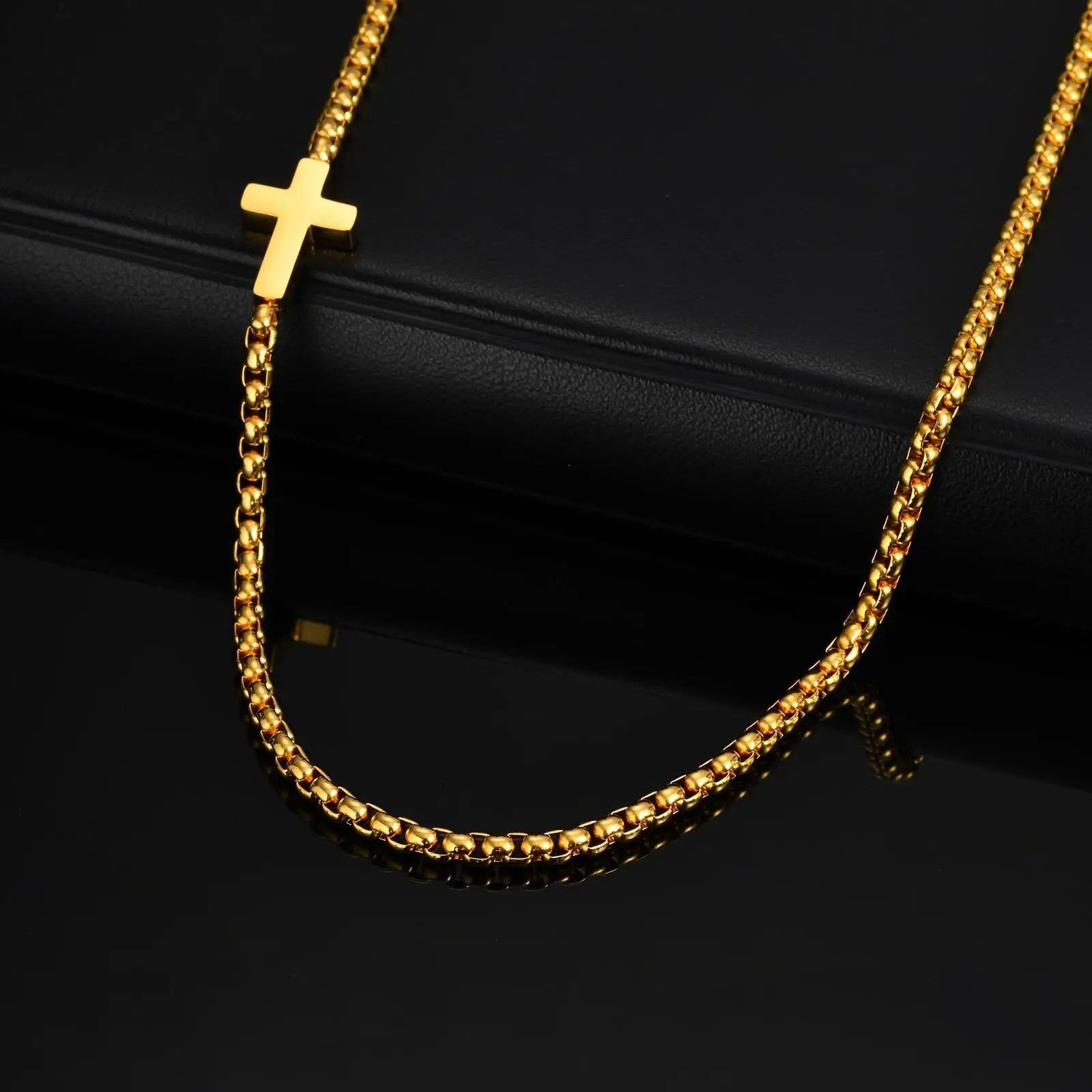 Vintage Class Cross Necklace Size ONE SIZE - 2 Thumbnail