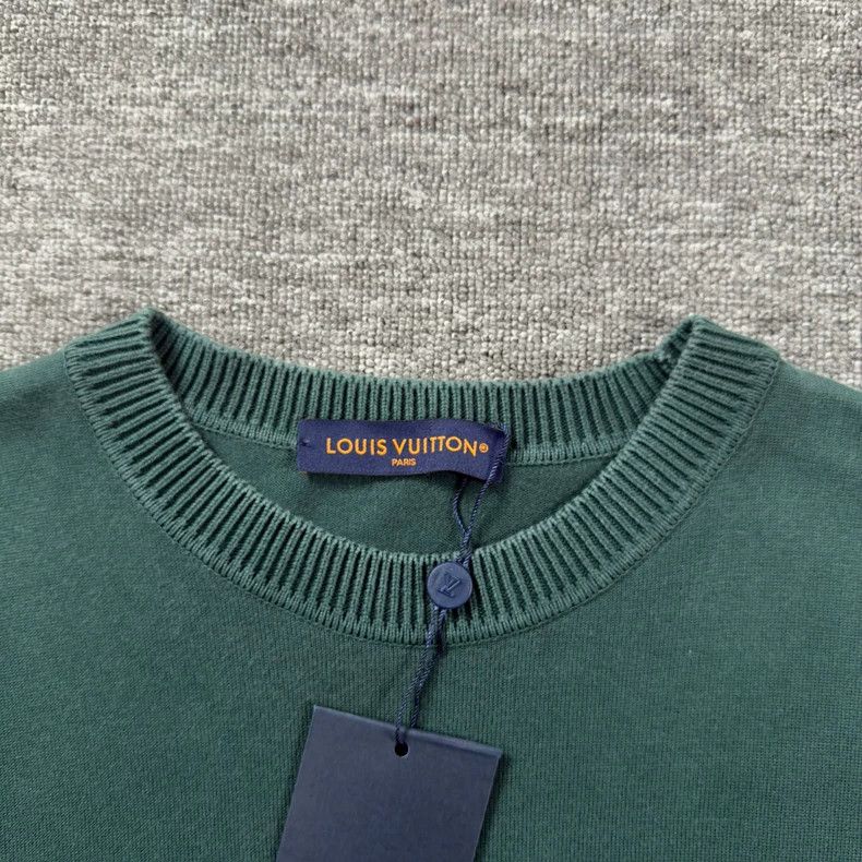 Louis Vuitton Louis Vuitton Green Pin Short Sleeve 2503-Nextarrow Size US XL / EU 56 / 4 - 2 Thumbnail
