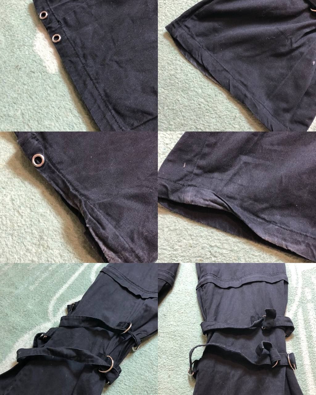 Vintage Vintage black denim pants Y2K Living Dead Souls Size US 38 / EU 54 - 22 Thumbnail