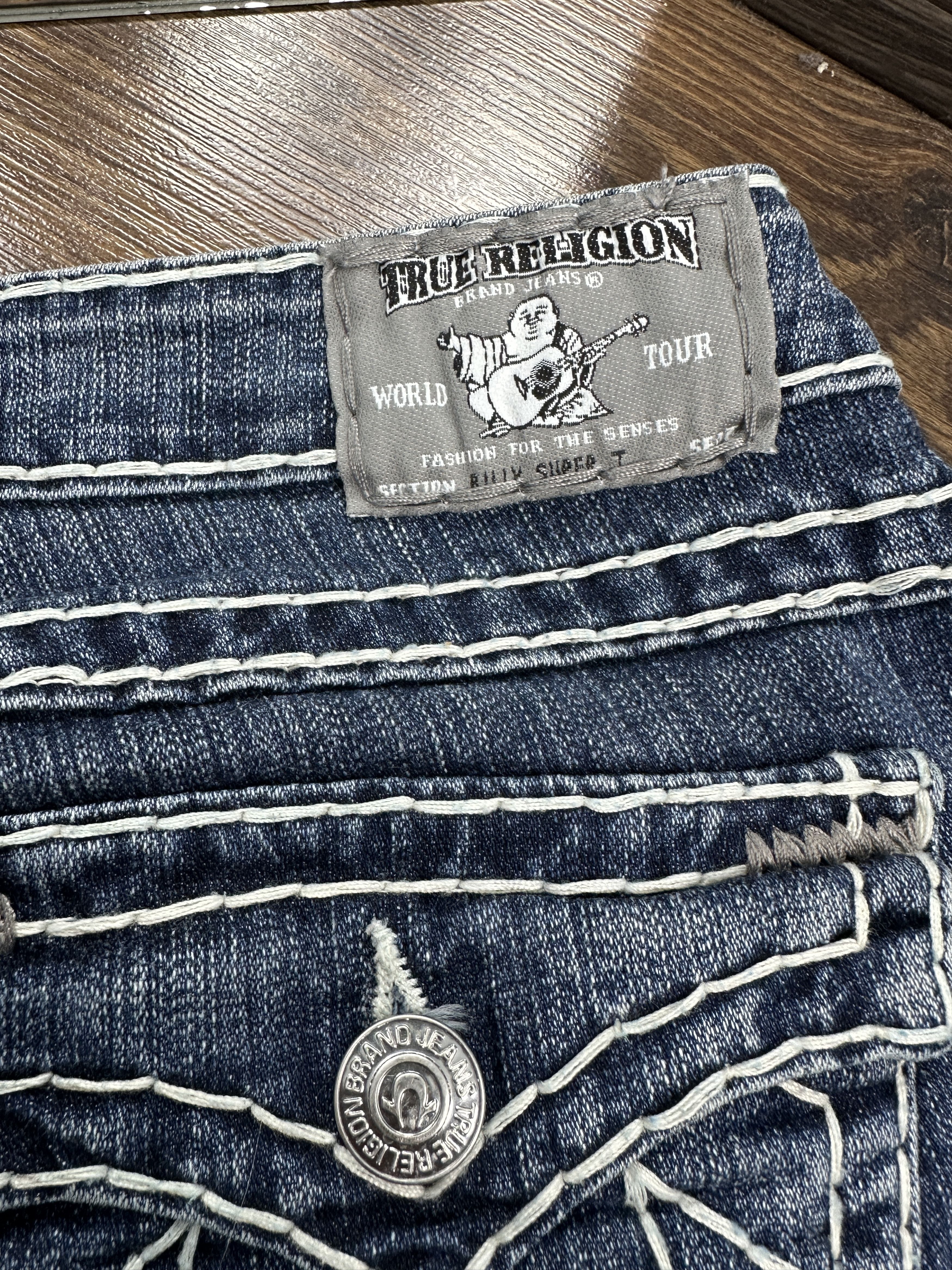 True Religion True Religion Vintage Womens Denim Pants Jeans Size 30" / US 8 / IT 44 - 3 Thumbnail