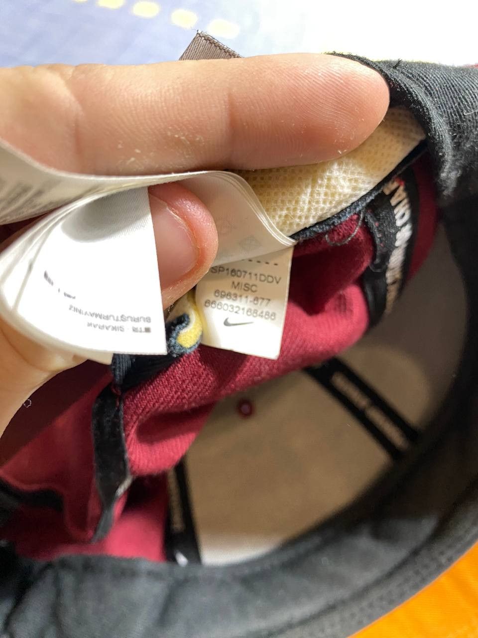 Nike × Vintage Vintage 90s Nike cap streetwear y2k style small swoosh Size ONE SIZE - 11 Thumbnail