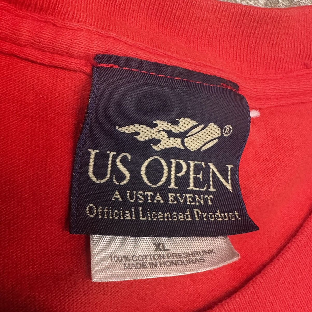 Vintage Vintage US Open 2005 USTA NYC Tennis Agassi T Shirt Size XL Size US XL / EU 56 / 4 - 3 Thumbnail