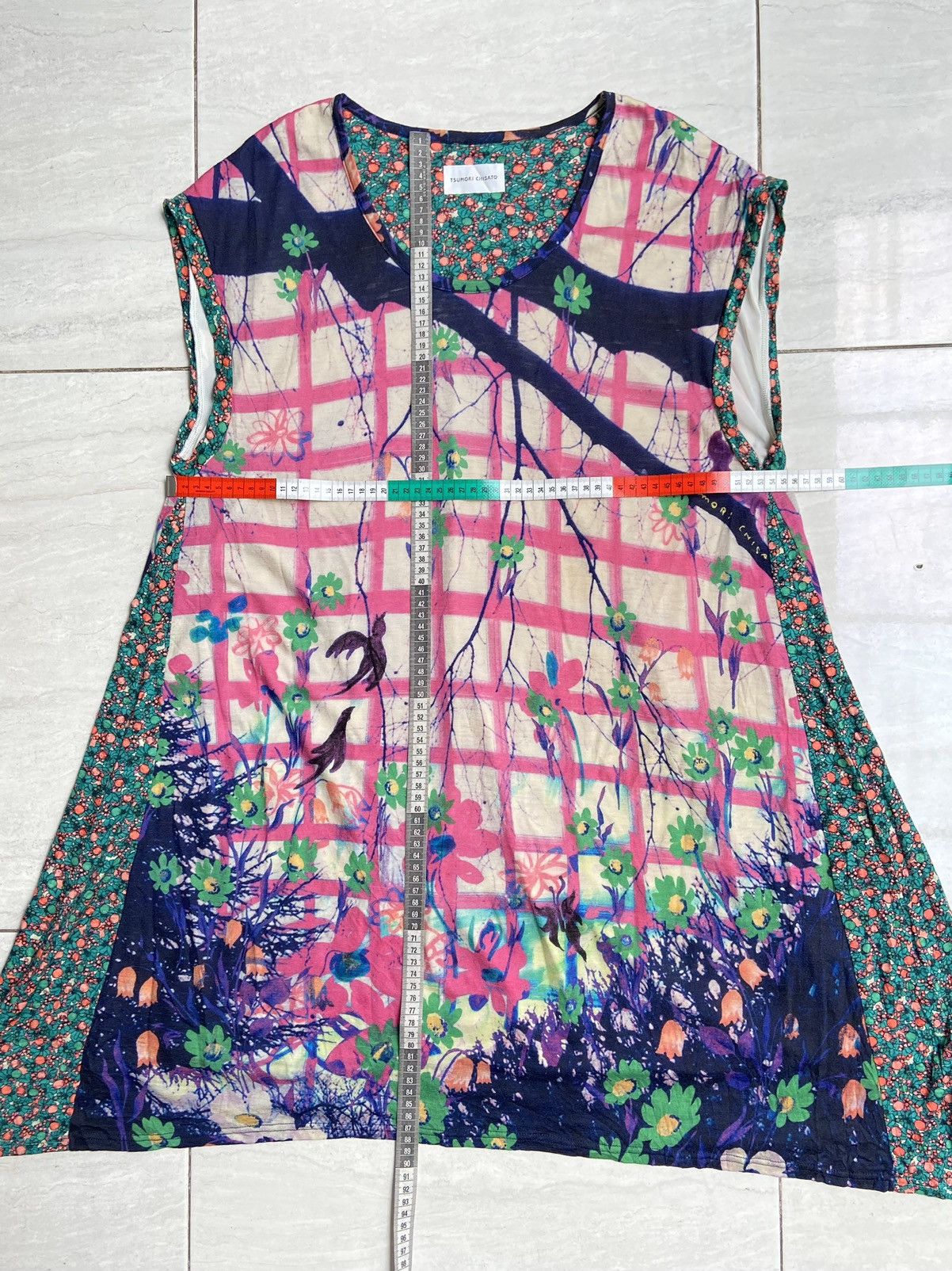 Issey Miyake Issey Miyake TSUMORI CHISATO Flower Long Tank Size US M / EU 48-50 / 2 - 2 Thumbnail