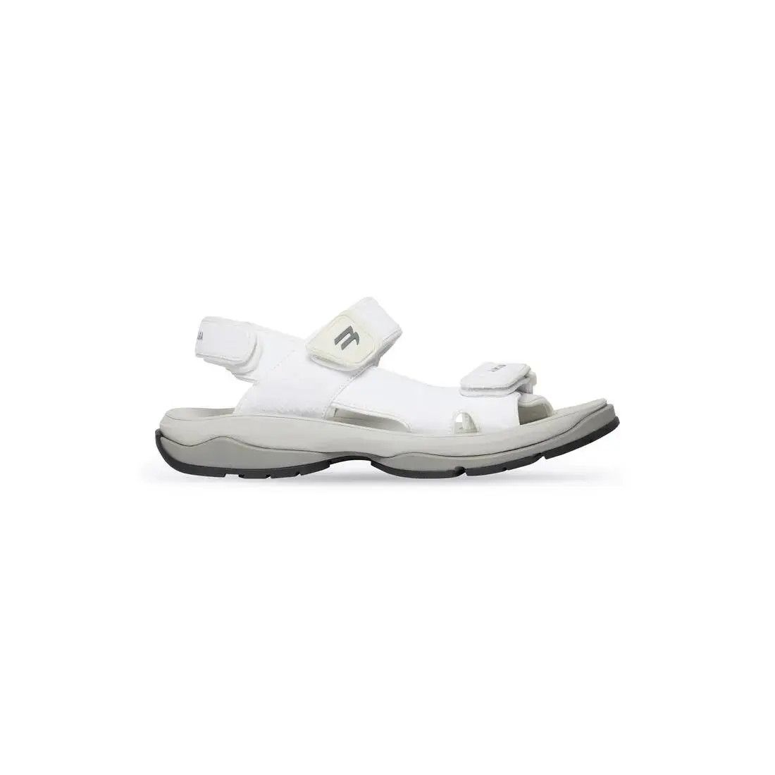 Balenciaga o1srvl11e0625 Tourist Sandals in White Size US 4 / IT 34 - 1 Thumbnail