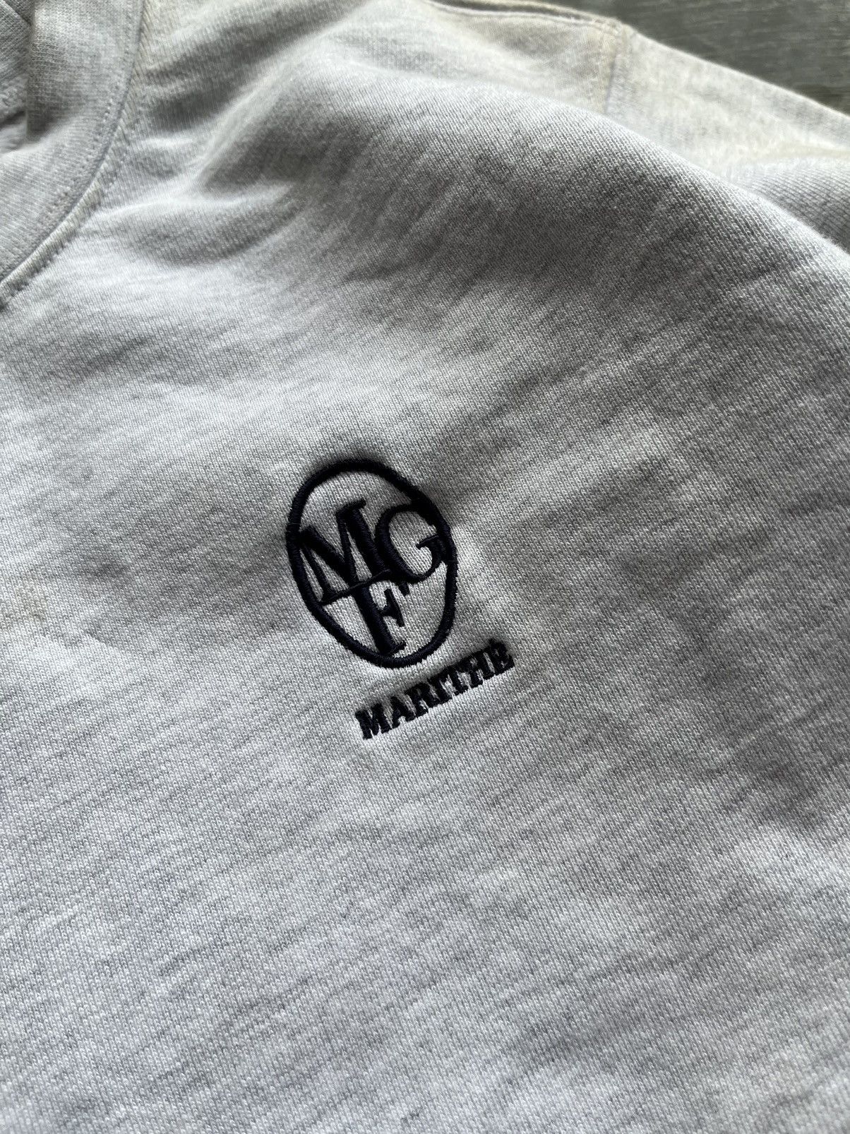 Marithe + Francois Girbaud Marithe francois girbaud paris mini logo grey sweatshirt Size US M / EU 48-50 / 2 - 3 Thumbnail