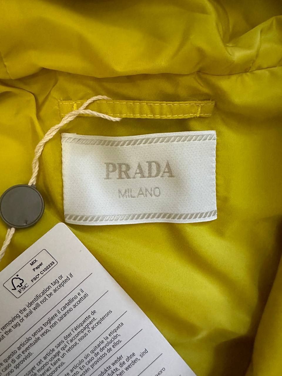 Prada Prada BNWT logo plaque hooded nylon jacket Size US L / EU 52-54 / 3 - 3 Thumbnail