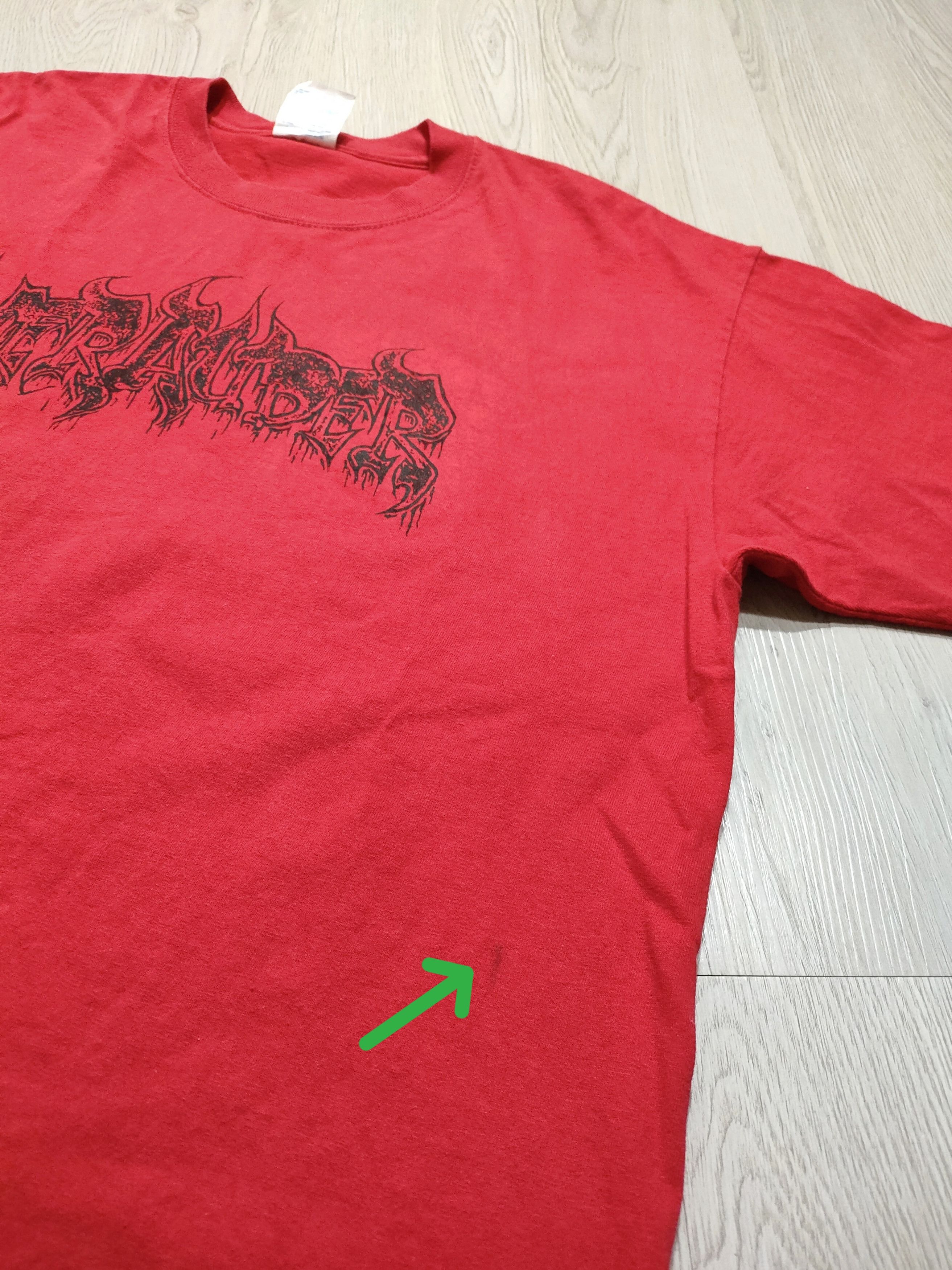 Band Tees Early 00s MERAUDER "IT AIN'T OVER !" Vintage Band Tee Size US XL / EU 56 / 4 - 5 Thumbnail