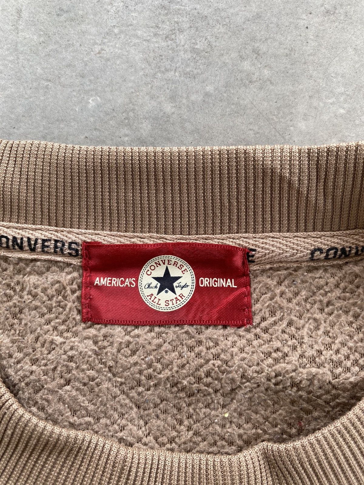 Converse VINTAGE CONVERSE FLEECE BOX LOGO SWEATSHIRT Size US M / EU 48-50 / 2 - 3 Thumbnail