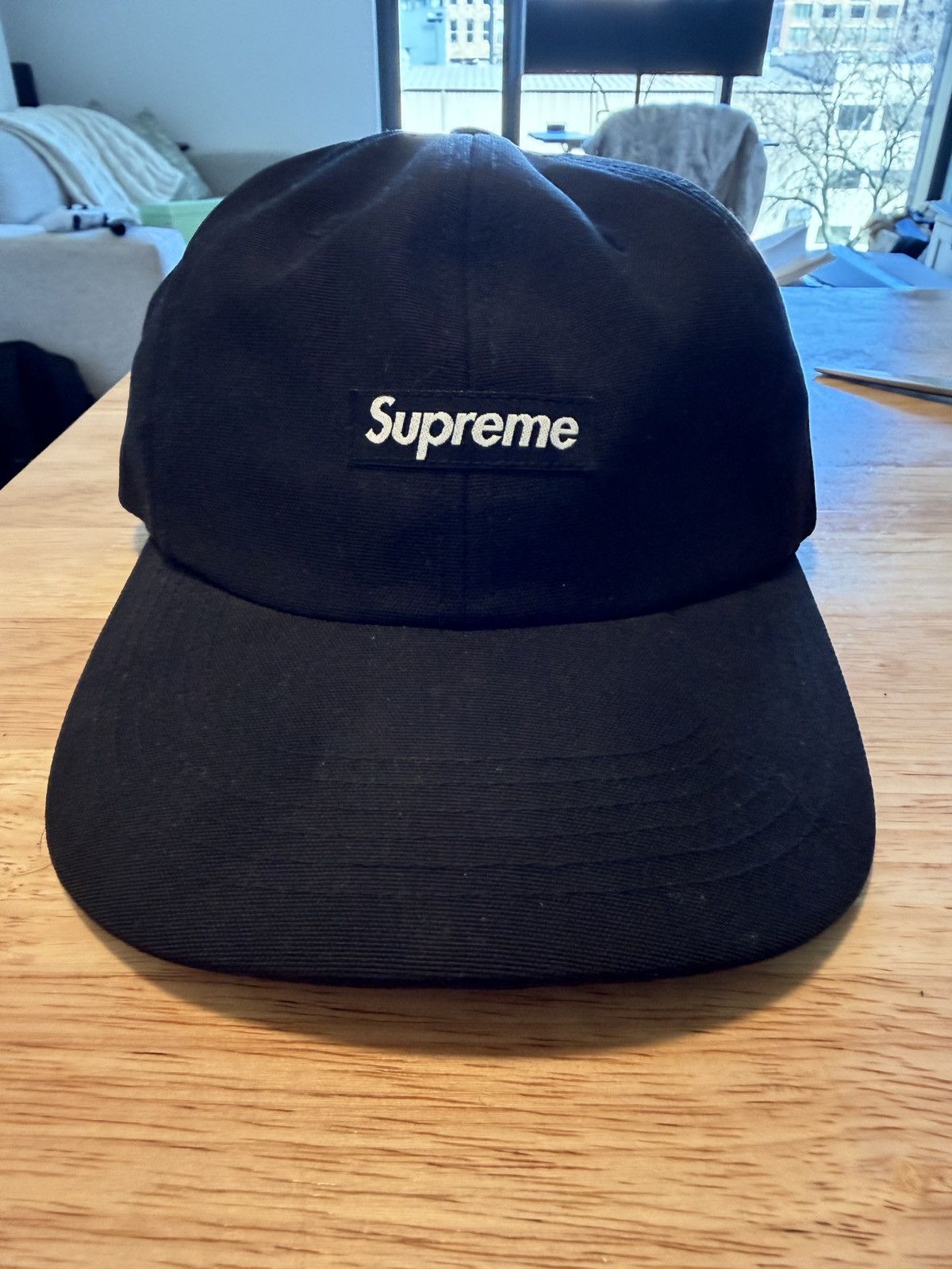 Supreme Supreme Cordura Camp Cap Black SS18 Size ONE SIZE - 1 Thumbnail