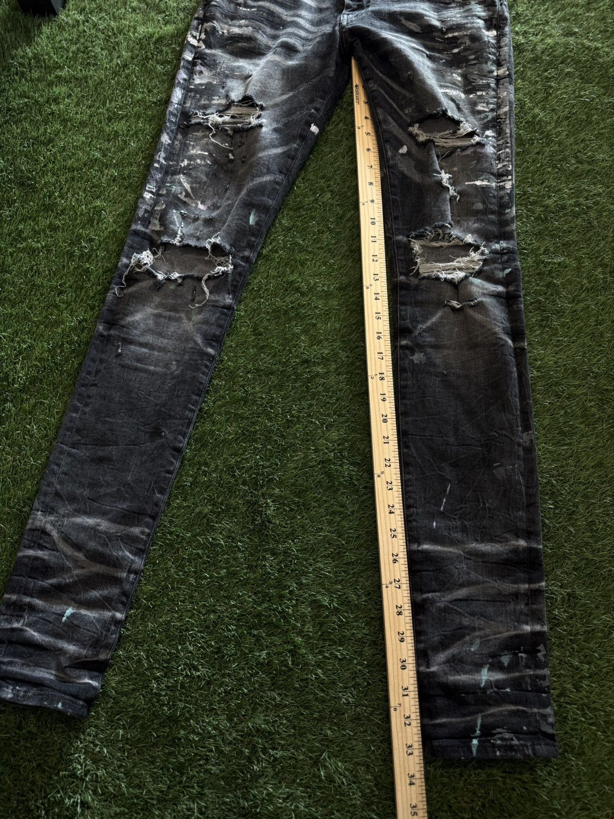 Amiri Amiri Jeans Paint Splatter Size 29 Clean Condition 🧼 Size US 29 - 18 Thumbnail