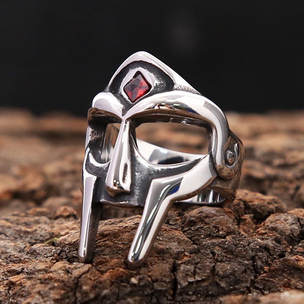 Jewelry Warrior Helm of Ring Streetwear Jewelry Fashion Gift Size ONE SIZE - 4 Thumbnail