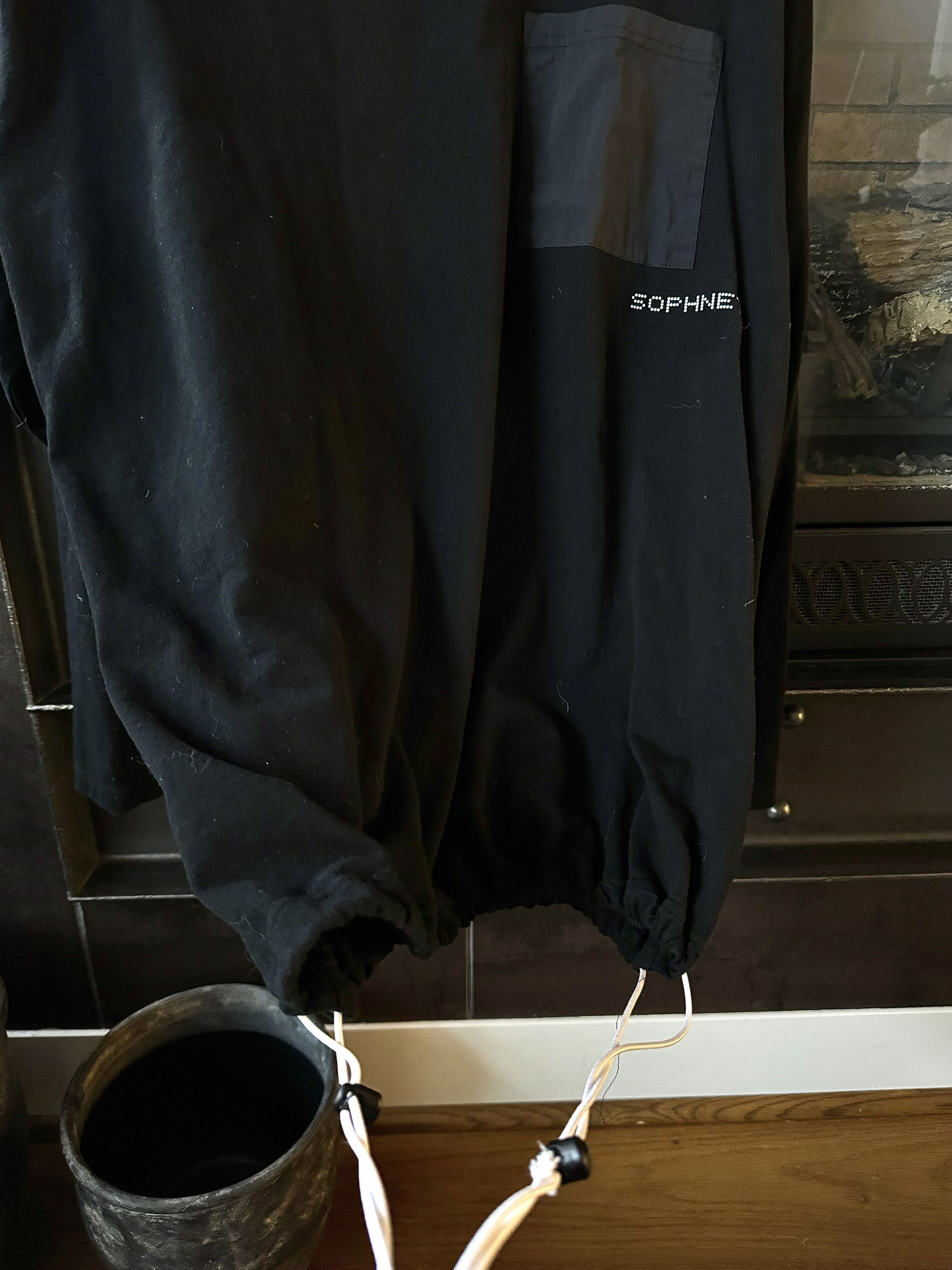 Sophnet. Sophnet. Drawstring Hem Long Sleeve Shirt. Size US XL / EU 56 / 4 - 4 Thumbnail