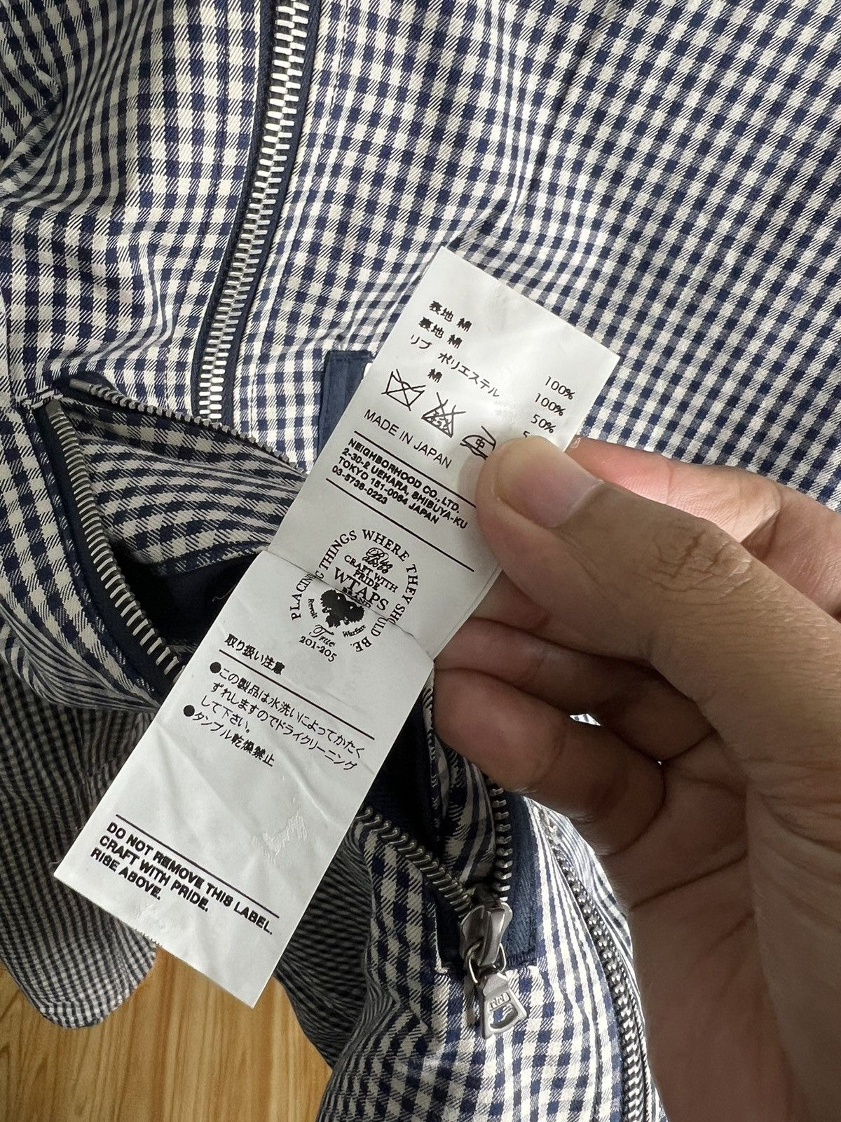 Wtaps Wtaps 'Rokudenashi' Field Chino Reversible Jacket Size US L / EU 52-54 / 3 - 13 Thumbnail