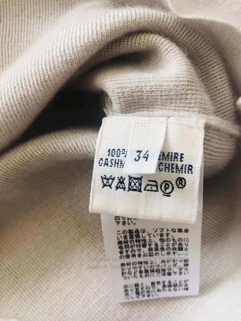 Hermes Hermes 100% Cashmere Turtleneck Underwear Size XXS / US 00 / IT 34 - 5 Thumbnail
