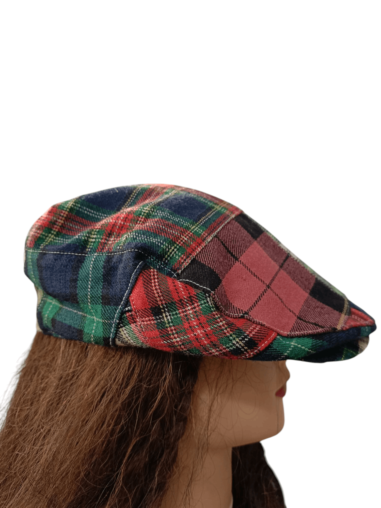 Polo Ralph Lauren Vintage Polo Ralph Lauren patchwork plaid hat Size ONE SIZE - 2 Thumbnail