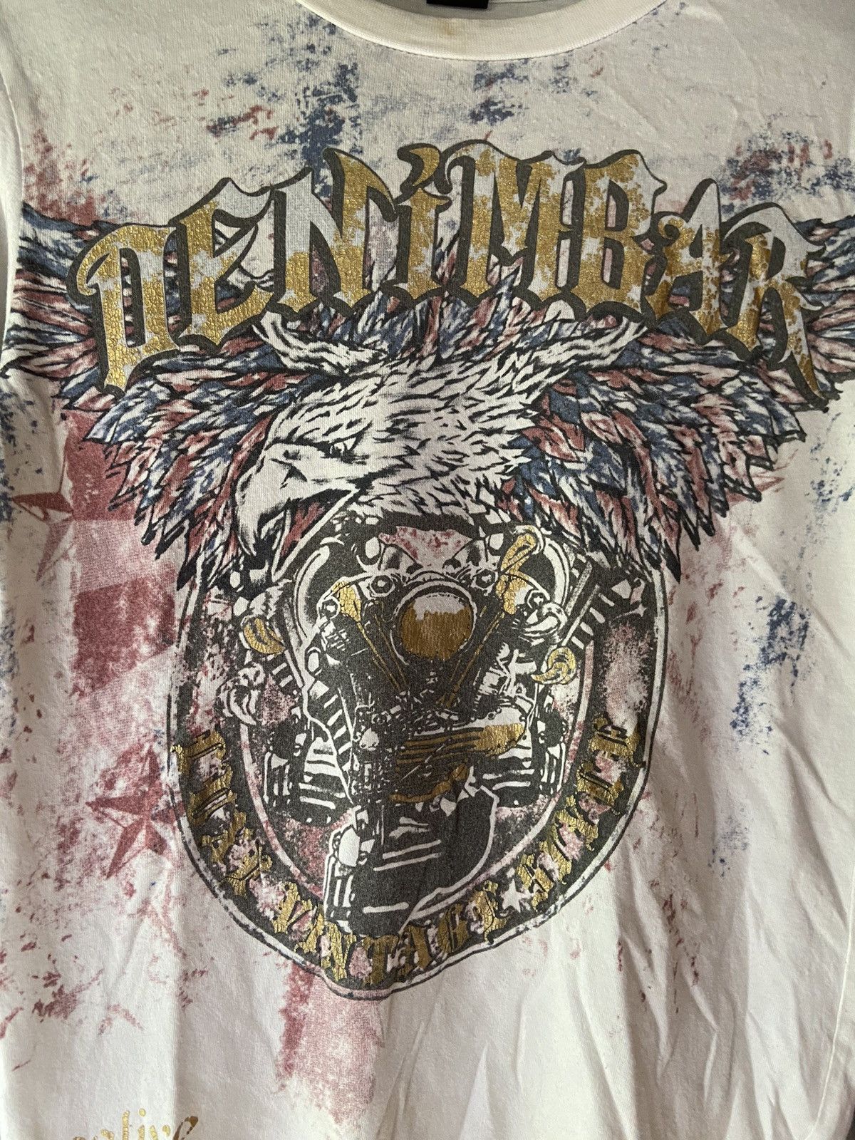 If Six Was Nine DOUBLE LAYER DENIMBAR BIRD MOTORCYCLE LONG SLEEVE Size US S / EU 44-46 / 1 - 4 Thumbnail