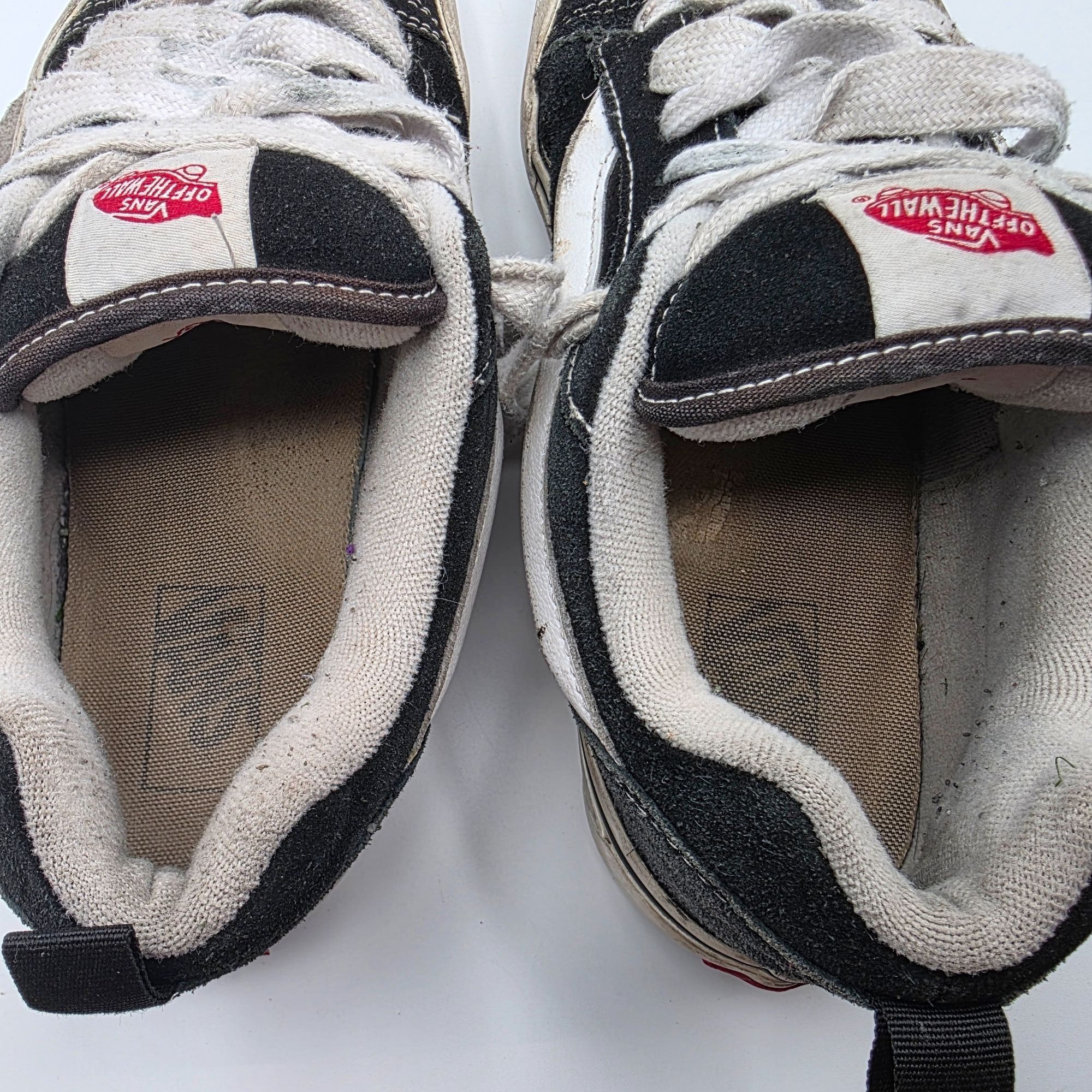 Vans Vans Knu Skool Mens Size 9.5 Black White Suede Chunky Skate Size US 9.5 / EU 42-43 - 5 Thumbnail