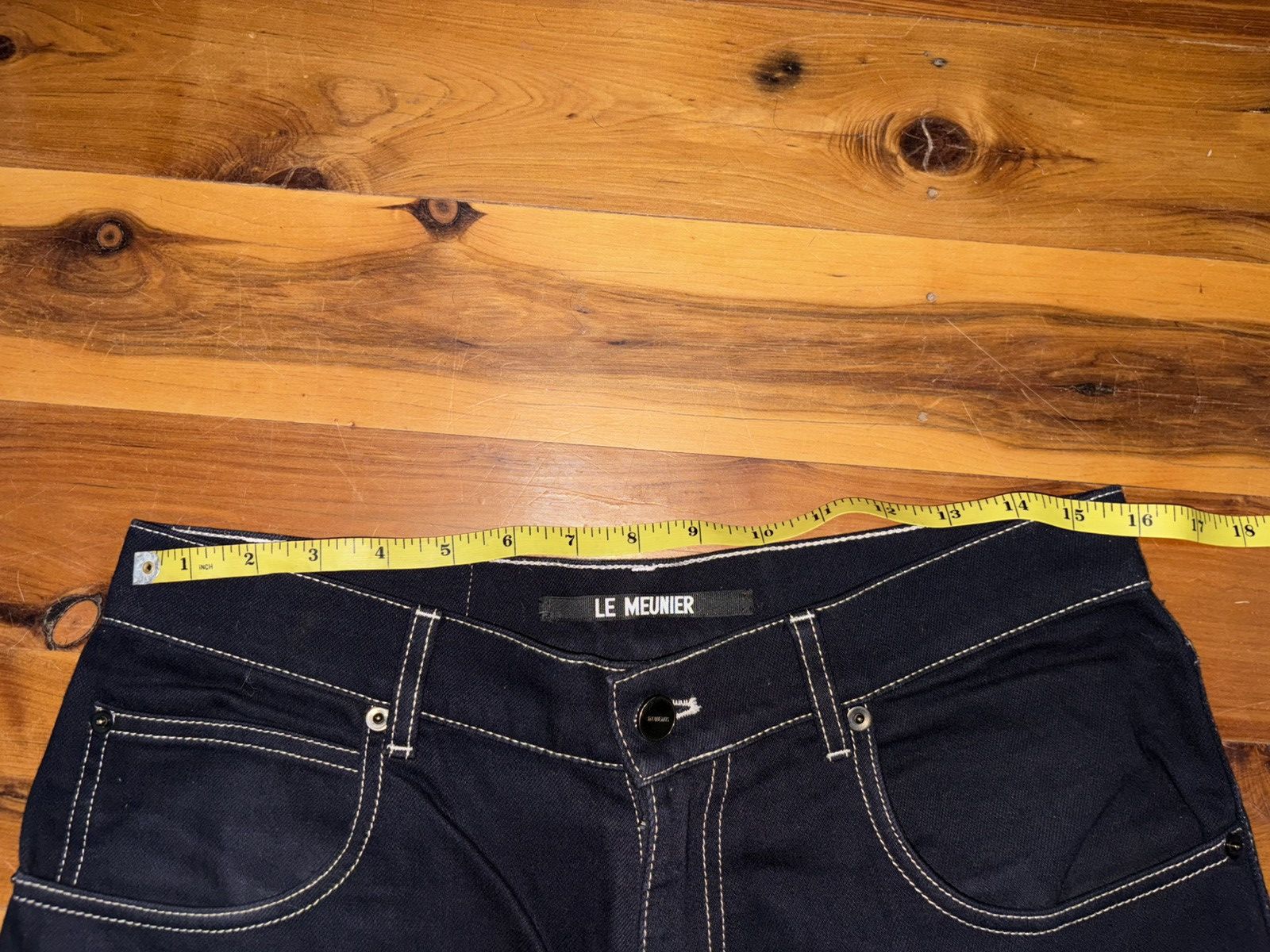 Jacquemus Jacquemus Le Meunier Two Tone Black / Navy Jeans / Pants Size US 30 / EU 46 - 6 Thumbnail
