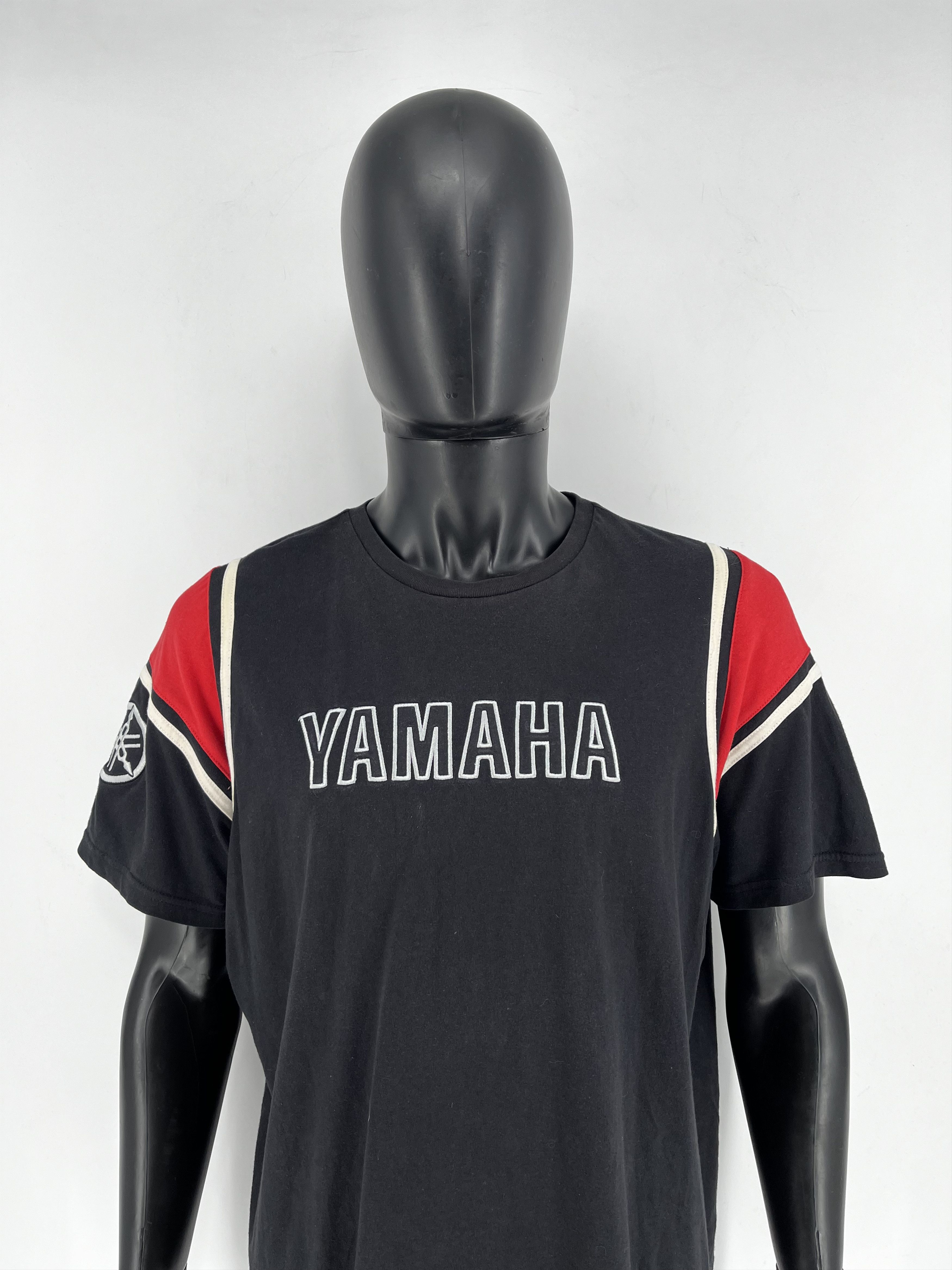 Vintage × Yamaha Vintage Streetwear Y2k Hype Yamaha Tshirt Tech Racing Size US XXL / EU 58 / 5 - 1 Thumbnail