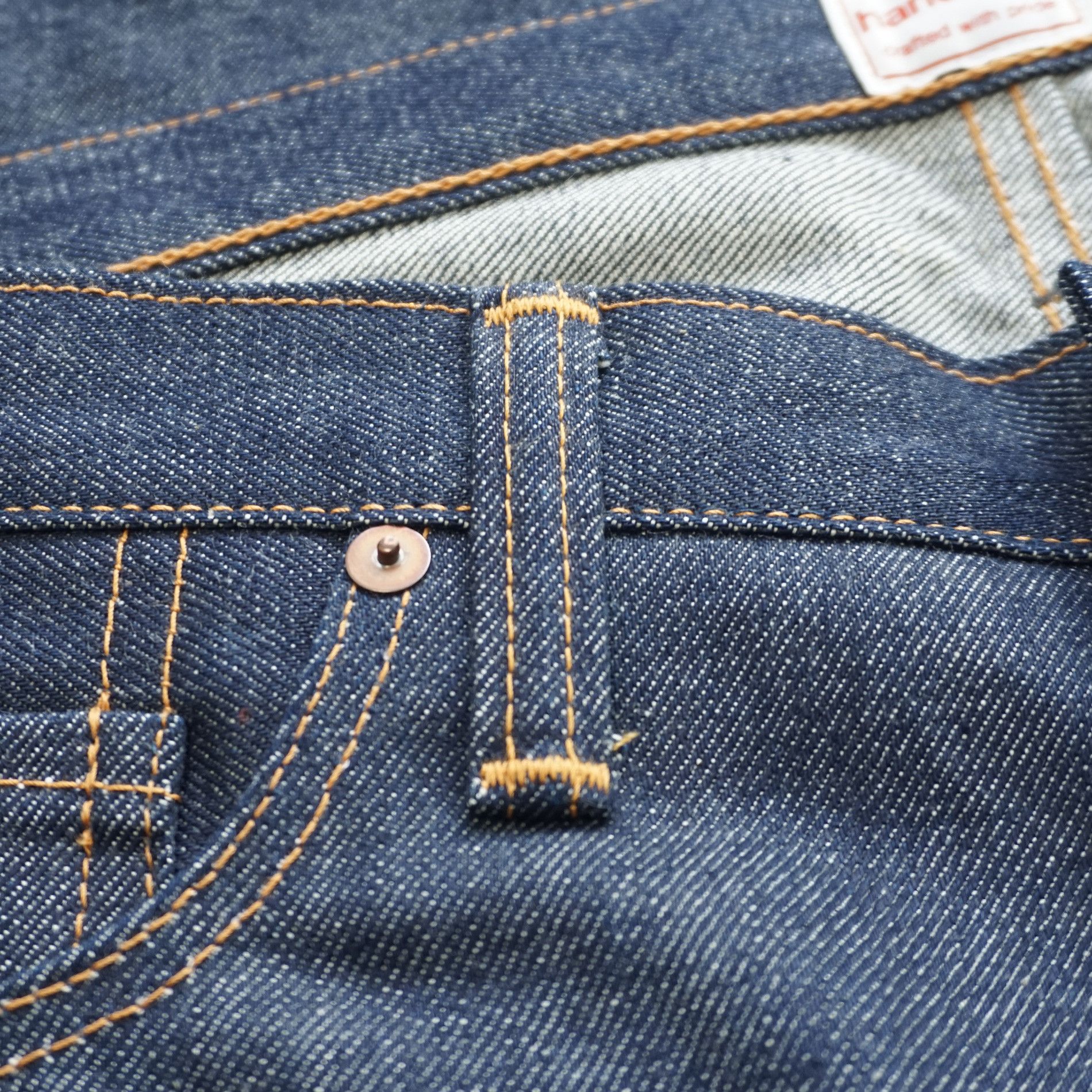 Japanese Brand HANDS-ON S47 W32 x L36 1947-type Hand-crafted Selvedge Jeans Size US 32 / EU 48 - 9 Thumbnail
