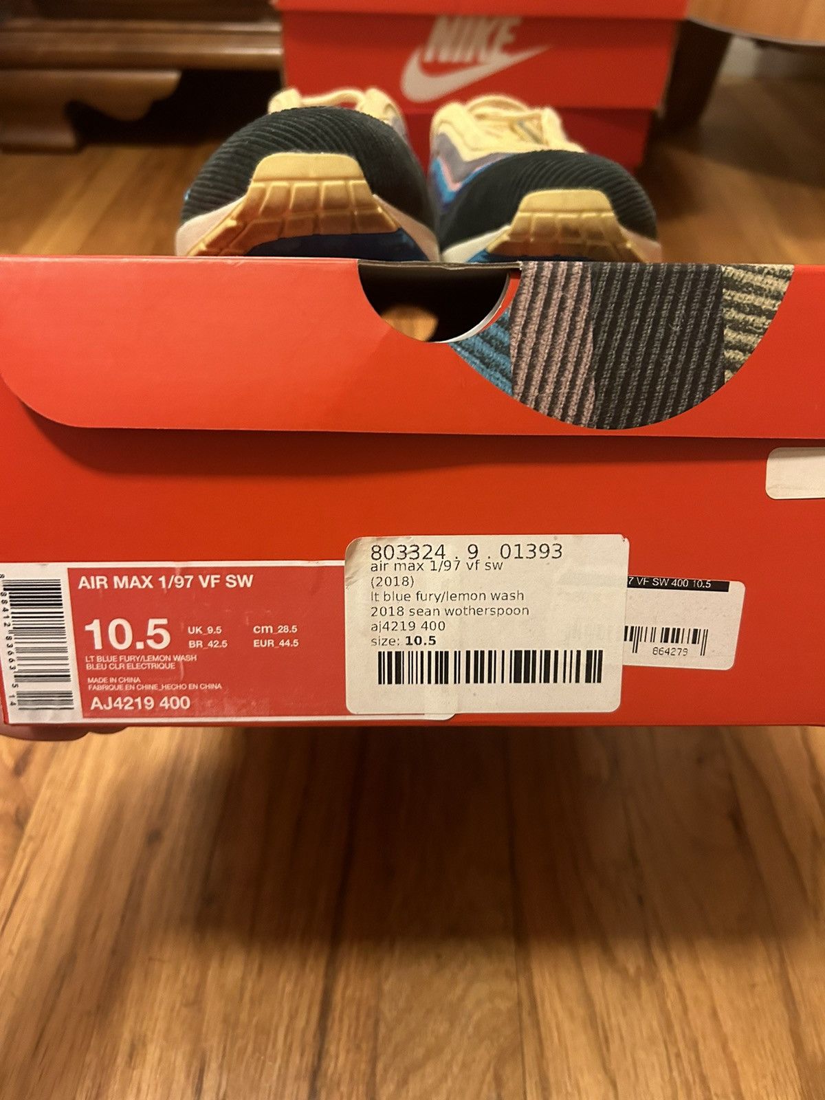 Nike Air Max 97/1 Sean Wotherspoon - Signed by Sean Size US 10.5 / EU 43-44 - 12 Thumbnail