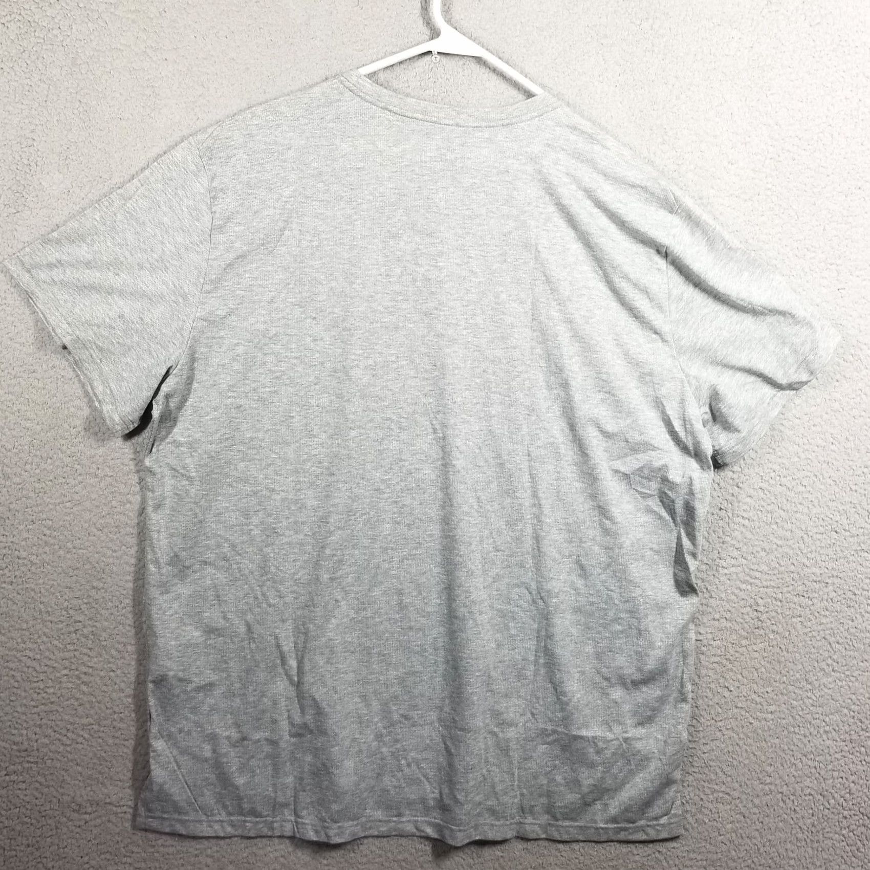 Nike Nike Dri-FIT Short Sleeve Tee Men XXL Gray Training Shirt Size US XXL / EU 58 / 5 - 2 Thumbnail